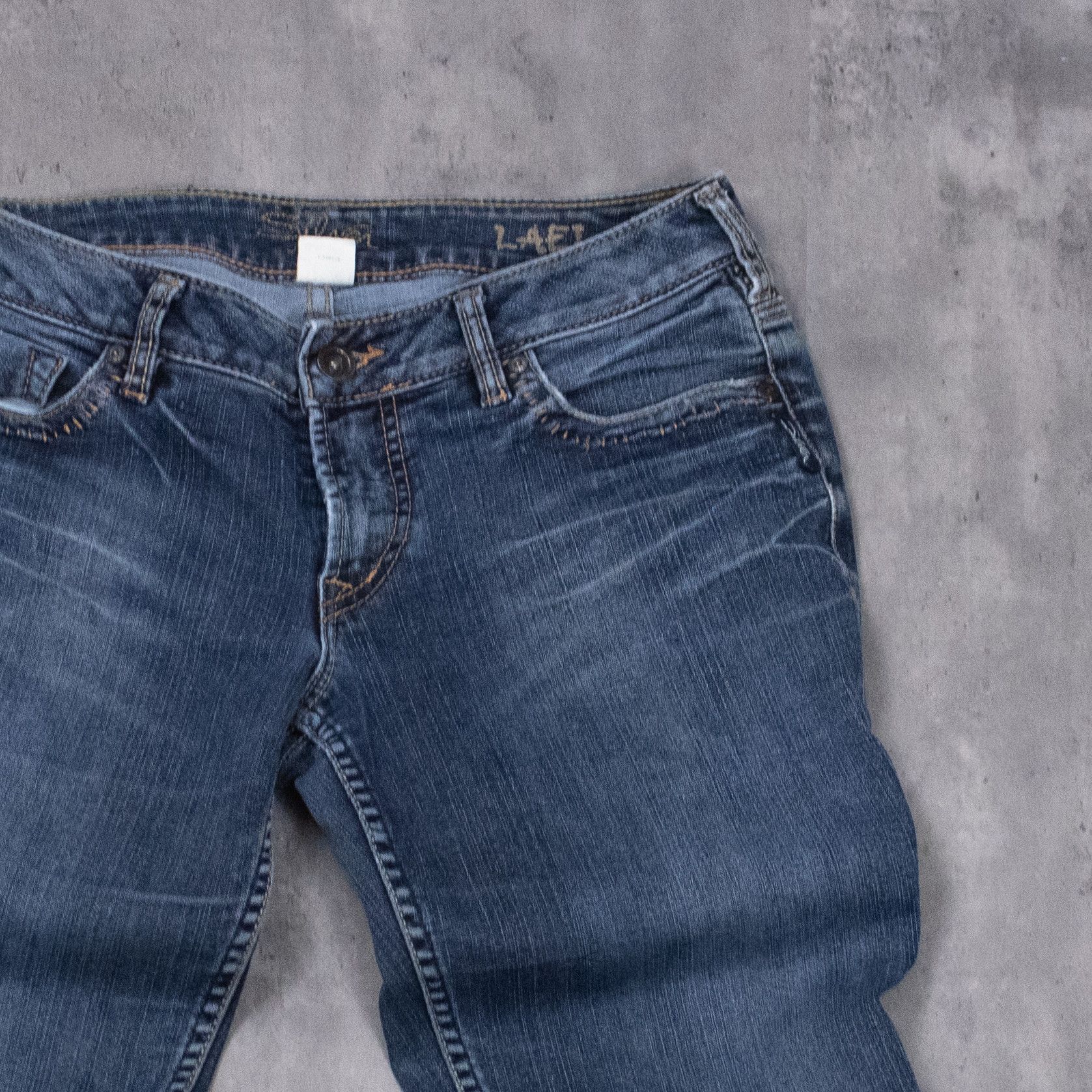 Silver Jeans Co. VTG Y2K Silver lael Bootcut Low Rise Denim Jeans Size US 30 / EU 46 - 7 Thumbnail