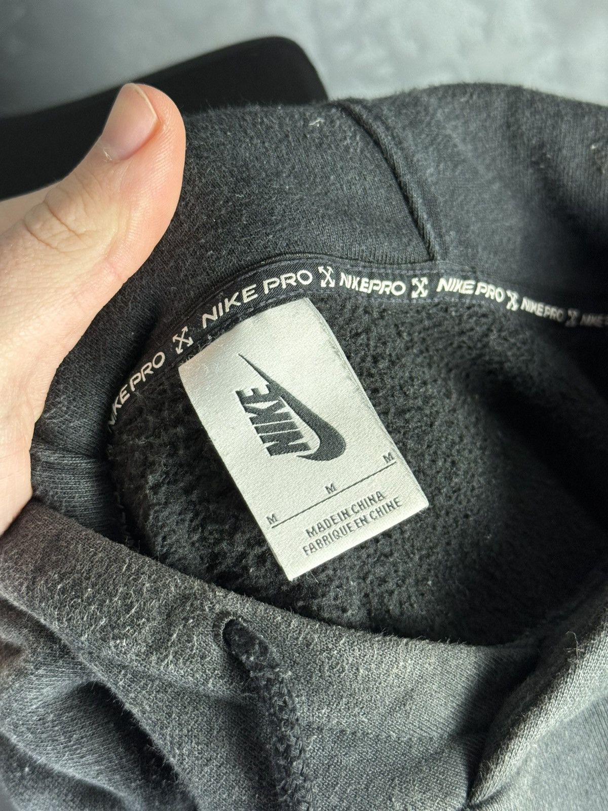 Nike × Off-White NIKE x OFF-WHITE SS20 Black NRG Hoodie Virgil Abloh Size US M / EU 48-50 / 2 - 16 Thumbnail