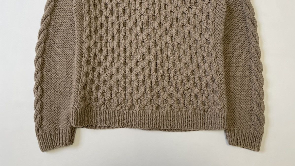 Maison Margiela A/W 09 Honeycomb Knit Wool Cardigan Size US M / EU 48-50 / 2 - 21 Thumbnail