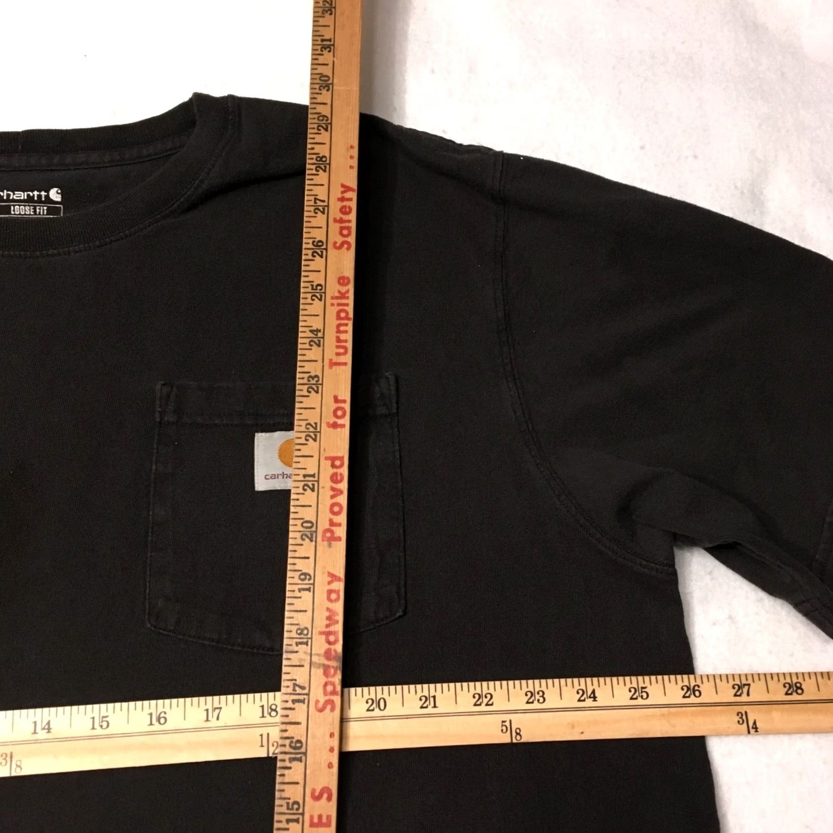 Carhartt VINTAGE Carhartt Pocket T-Shirt XL Black Crew Neck Short Sleeve 90s Grunge Workwear Mens K87 Size US XL / EU 56 / 4 - 6 Thumbnail