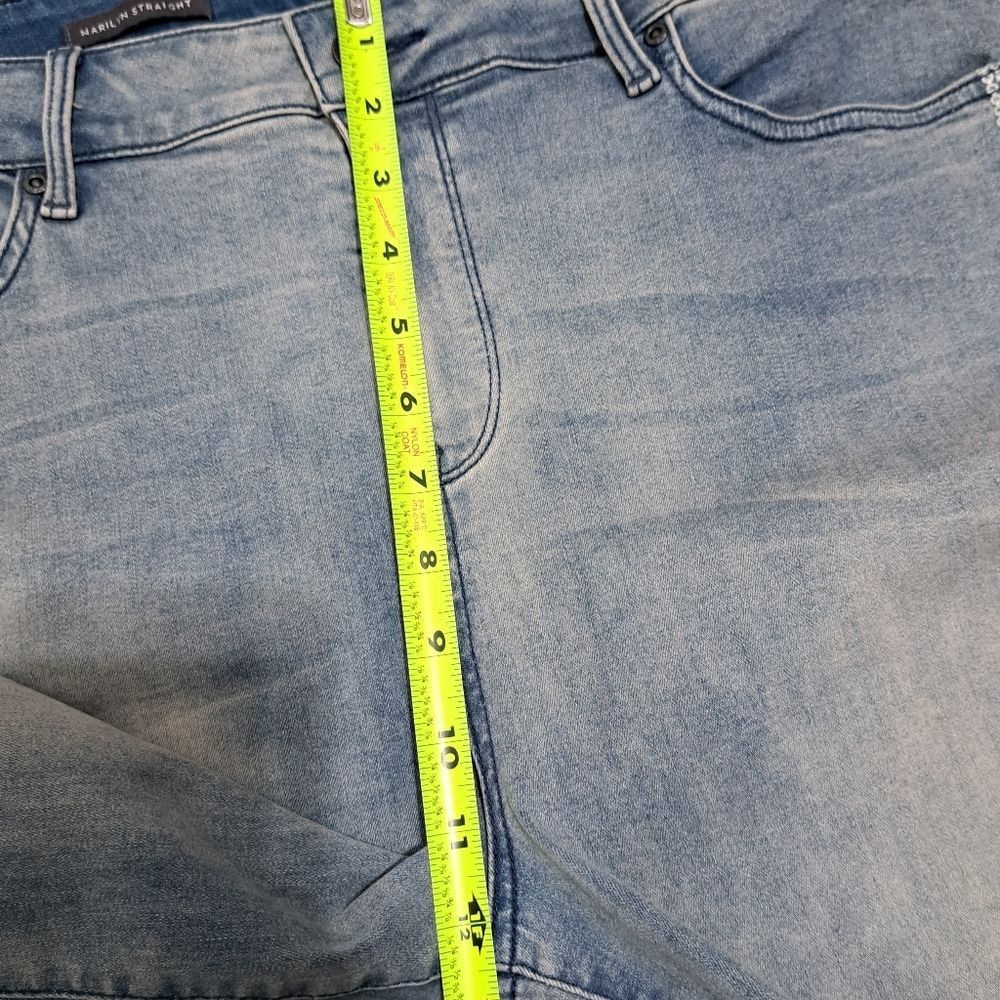 Other NYDJ Marilyn Straight Woven Side Trim Liftxtuck Technology L Size 40" / US 18 - 6 Thumbnail