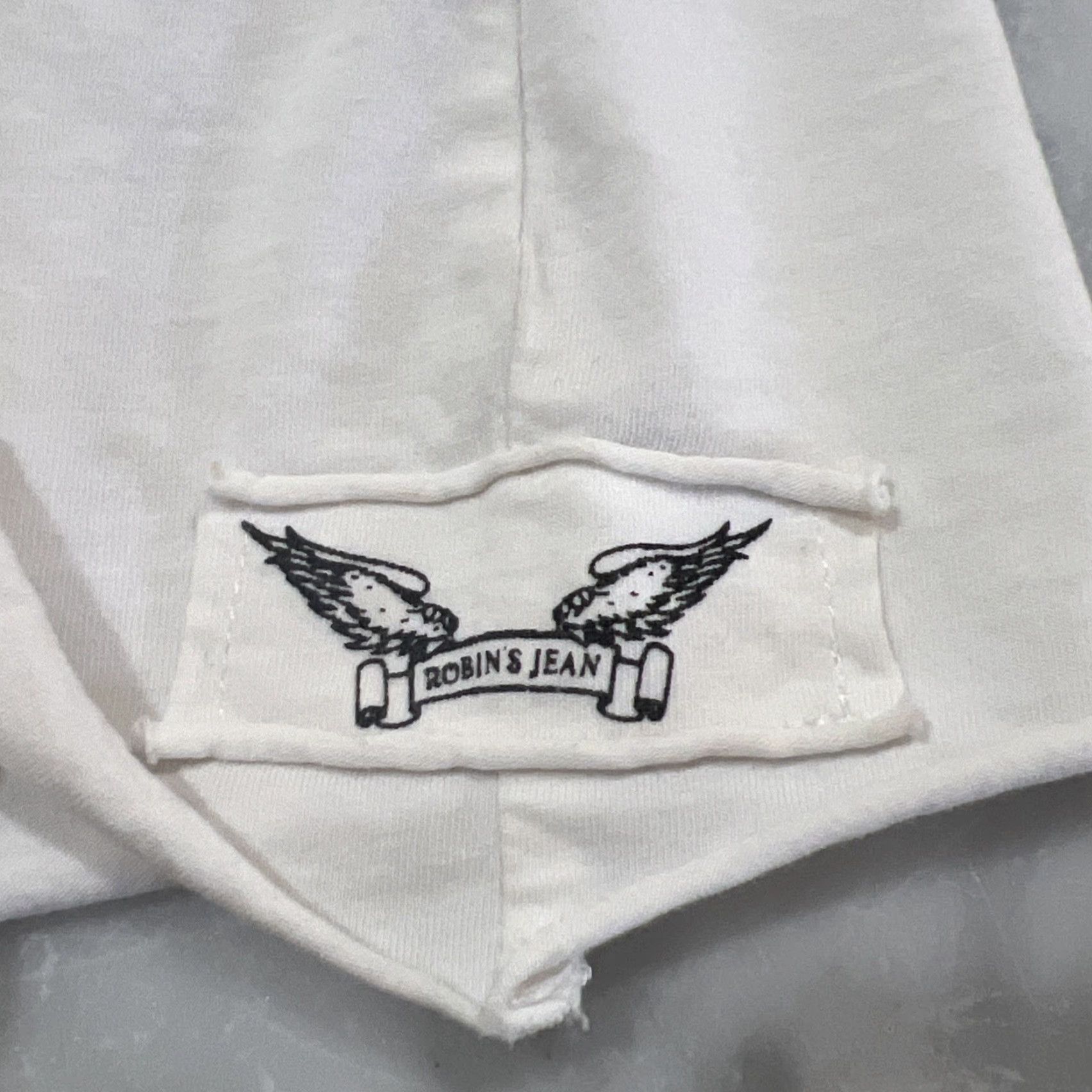 Thrasher ROBIN’S JEANS Shirt Men 3XL White Cotton USA Cut Stained Thrashed Size US XXL / EU 58 / 5 - 4 Thumbnail
