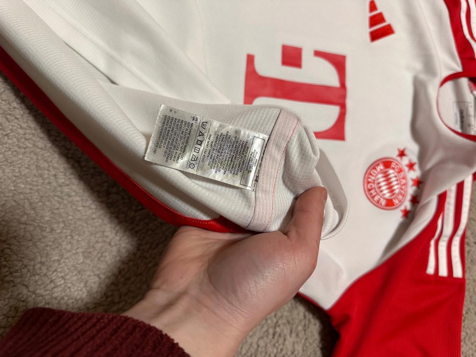 Adidas 2023/24 Adidas Bayern Munich Football Shirt Soccer Jersey Size US M / EU 48-50 / 2 - 6 Thumbnail