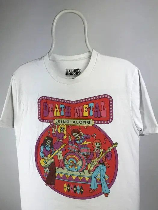 Band Tees Death metal T-shirt humor band tee rock size Medium Size US M / EU 48-50 / 2 - 2 Thumbnail