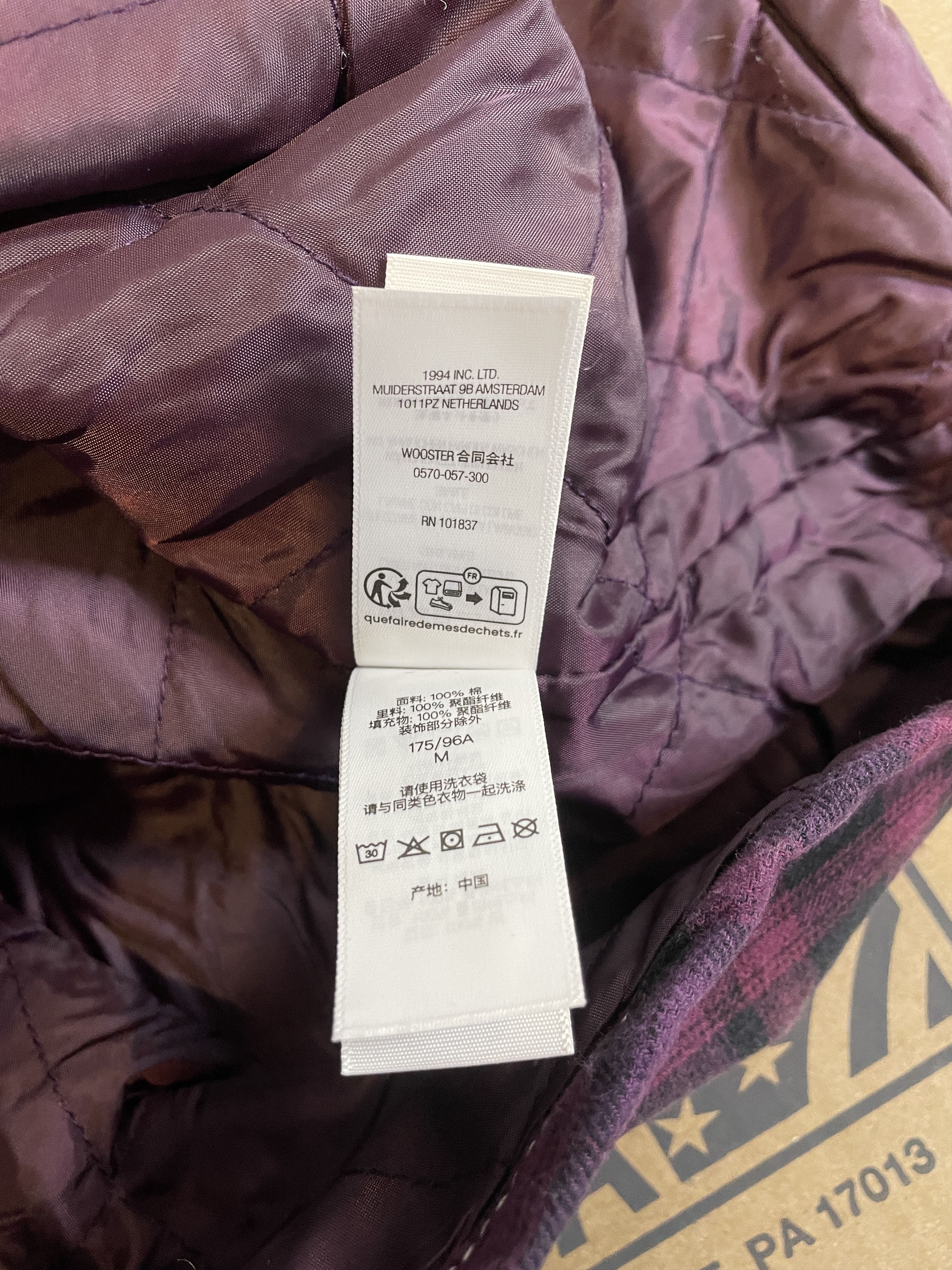 Supreme × True Religion QUILTED FLANNEL Size US M / EU 48-50 / 2 - 14 Thumbnail