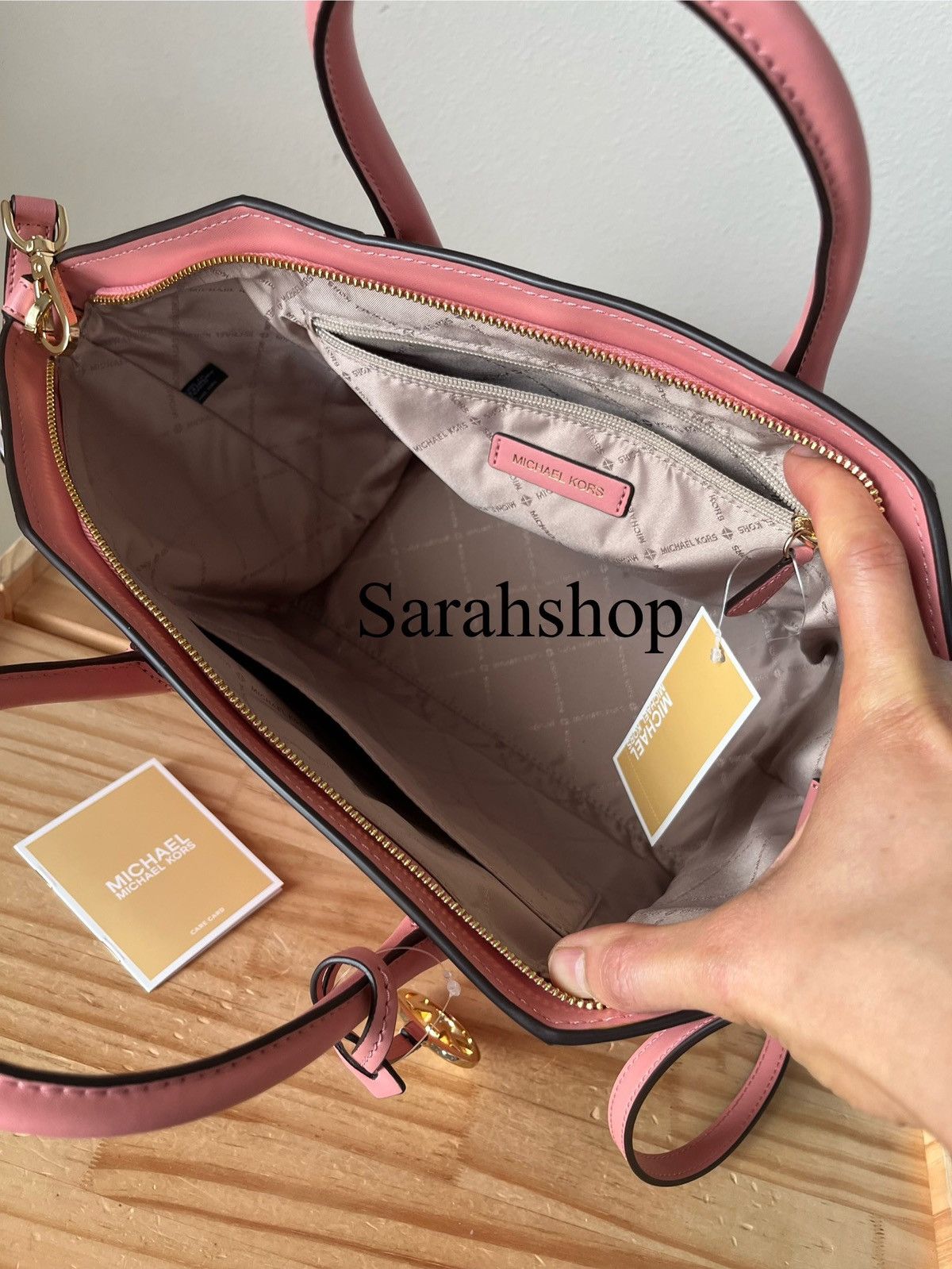 Michael Kors Michael Kors Avril Large TZ Satchel Size ONE SIZE - 10 Thumbnail