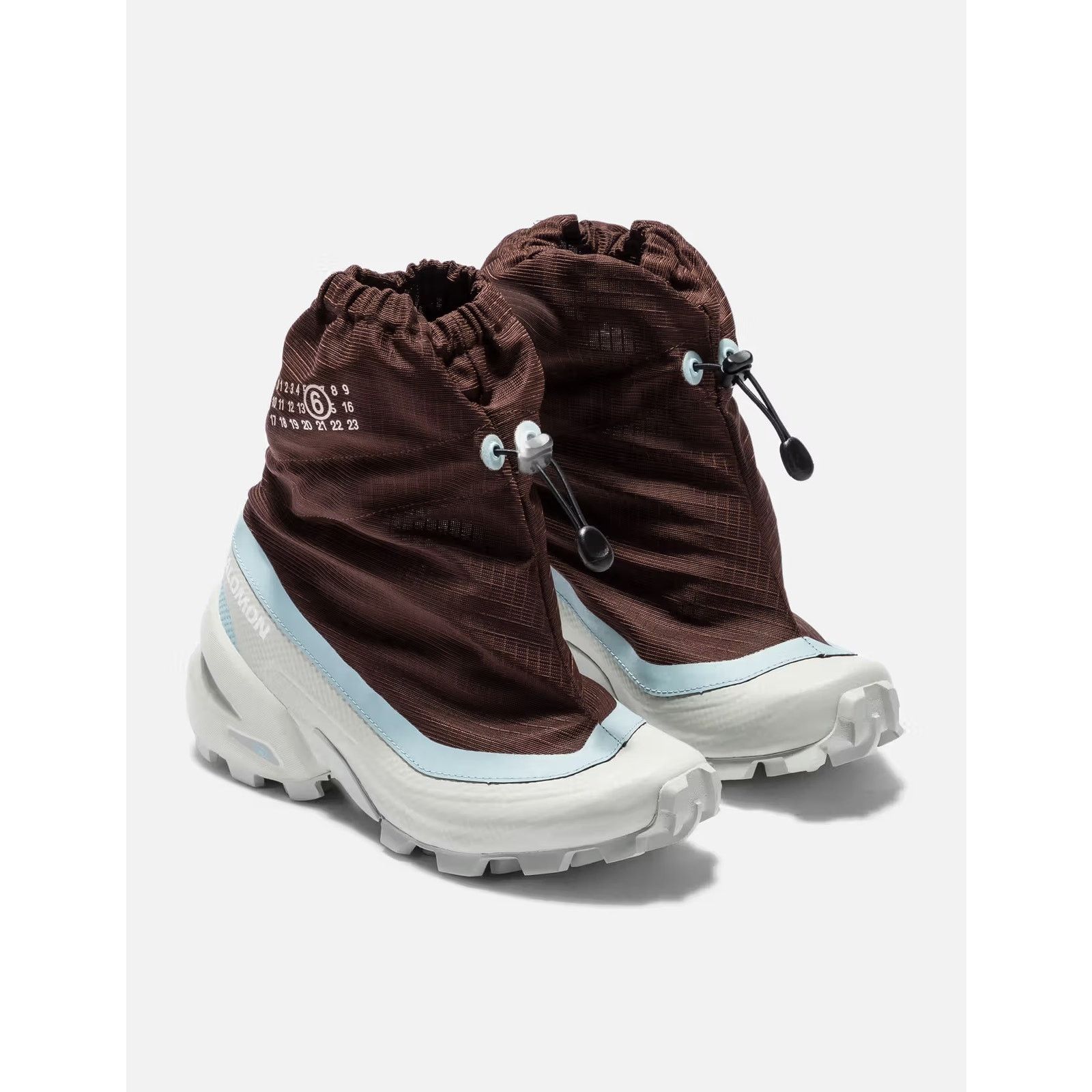 Maison Margiela Maison Margiela MM6 Salomon Cross Mid Hike Bitter Chocolate Size US 7 / EU 40 - 1 Thumbnail
