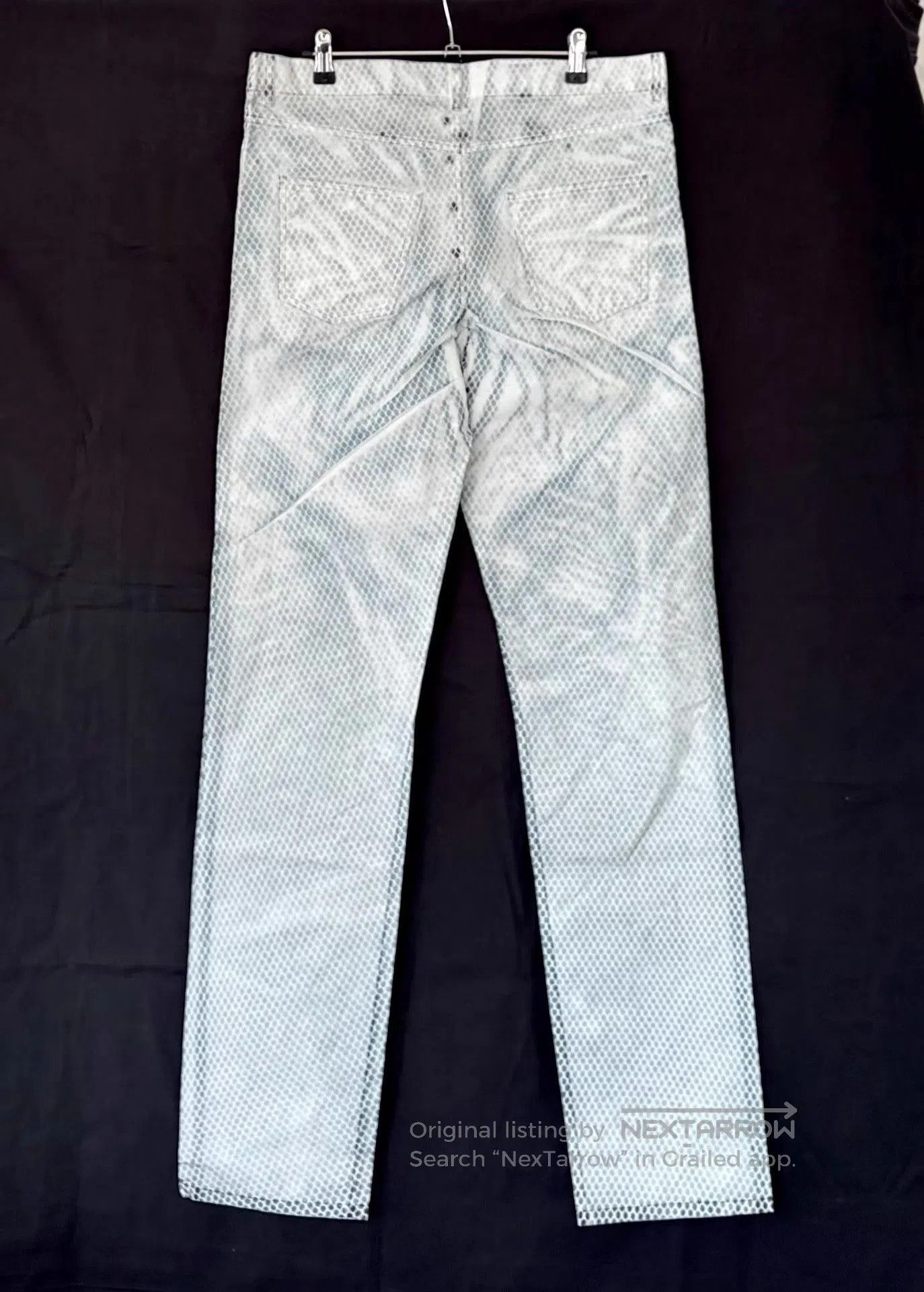 KANGHYUK Multi Color Mesh Casual Pants Size 36. Size US 36 / EU 52 - 2 Thumbnail