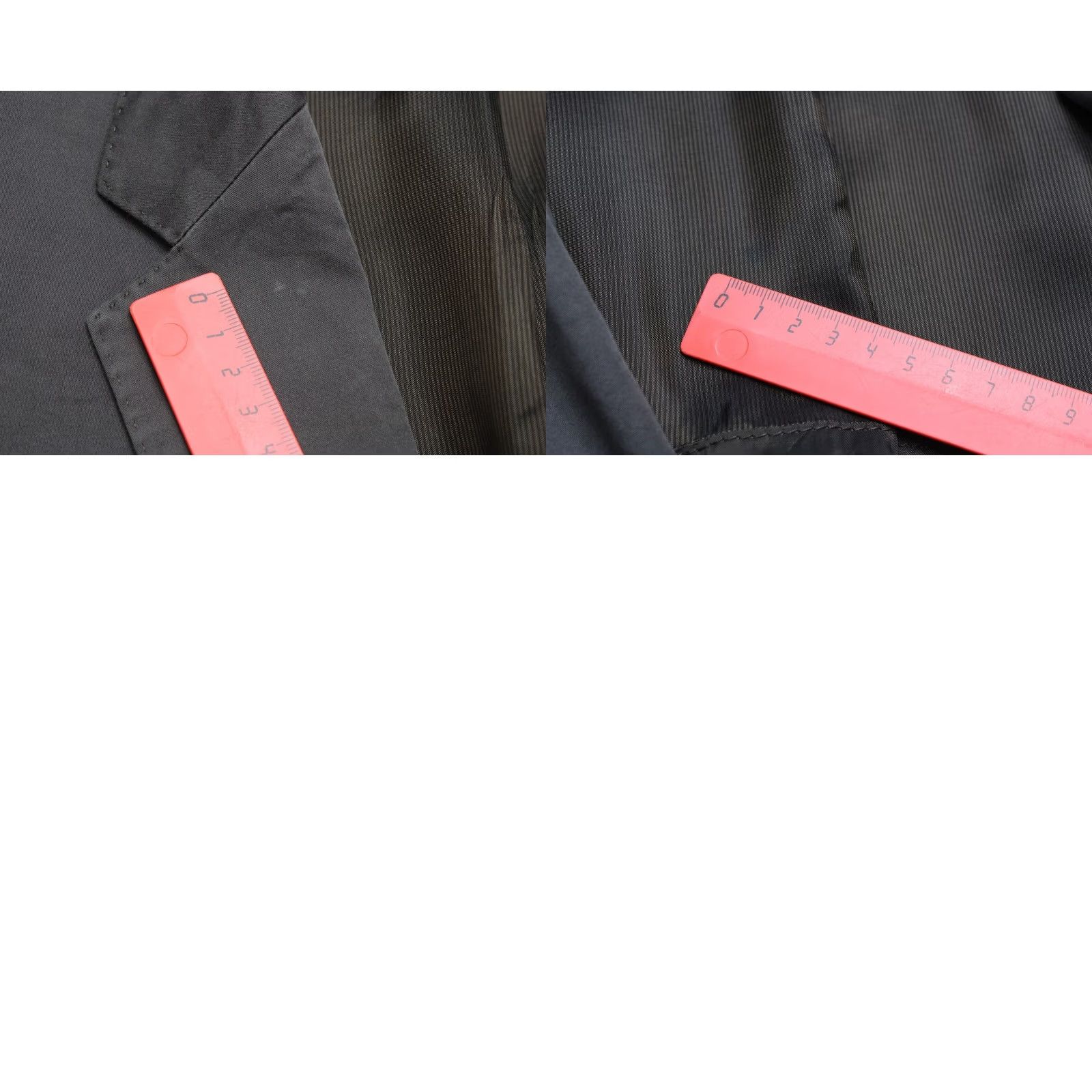 Hugo Boss HUGO BOSS Blazer Men US 40R Notch Lapel Single-Breasted Grey 98% Cotton 2% Elastane Lined Stretch Vintage: No Size 40R - 10 Thumbnail