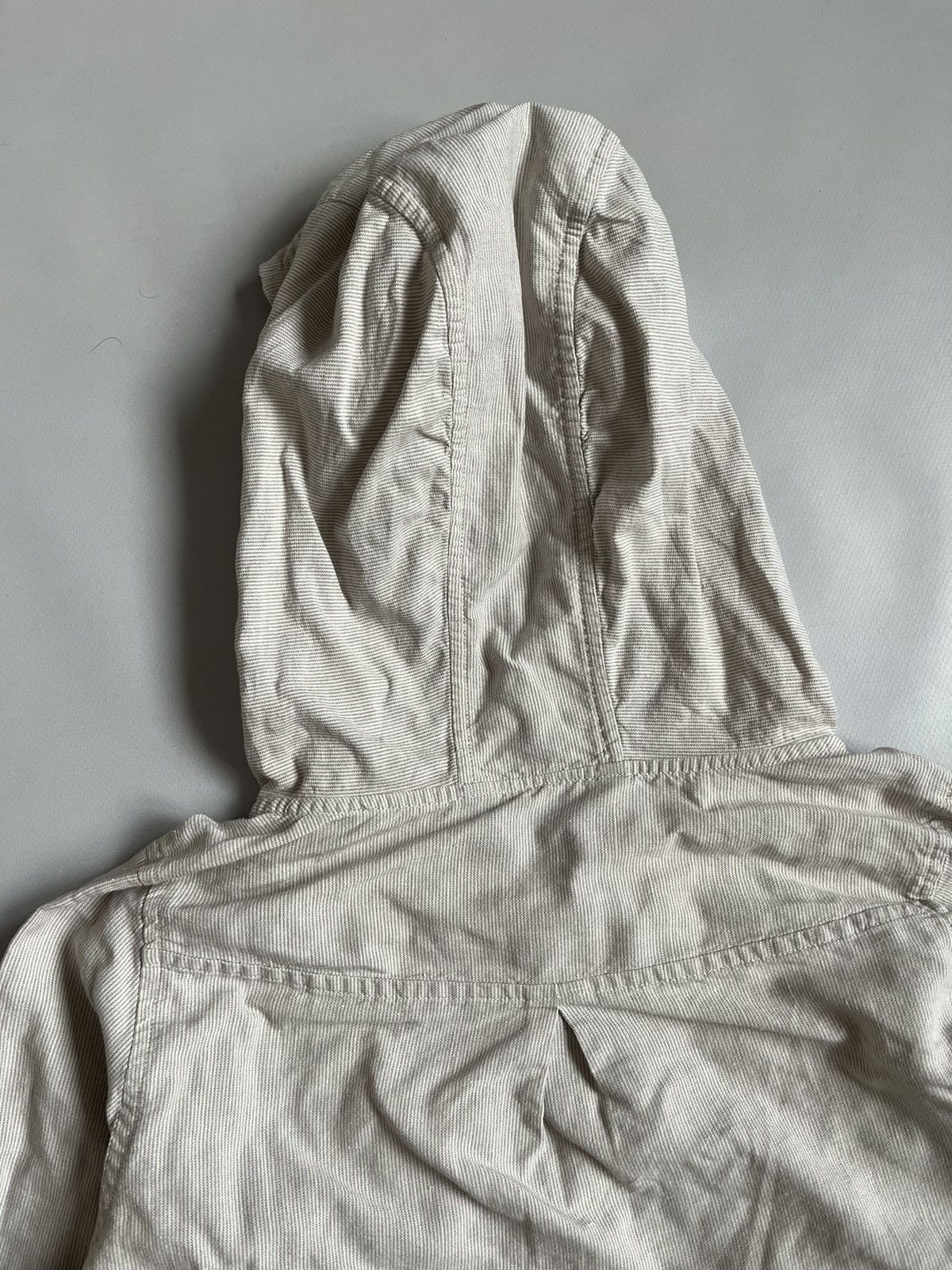 Arc'teryx Arc'teryx Gorpcore Women White Striped Linen Anorak Hoodie Size S / US 4 / IT 40 - 16 Thumbnail
