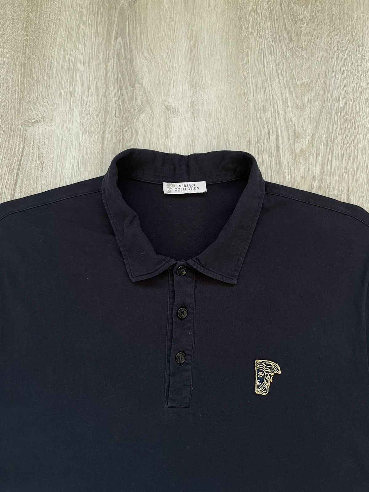 Versace × Versace Jeans Couture Versace Collection Luxury Polo Size US L / EU 52-54 / 3 - 2 Thumbnail