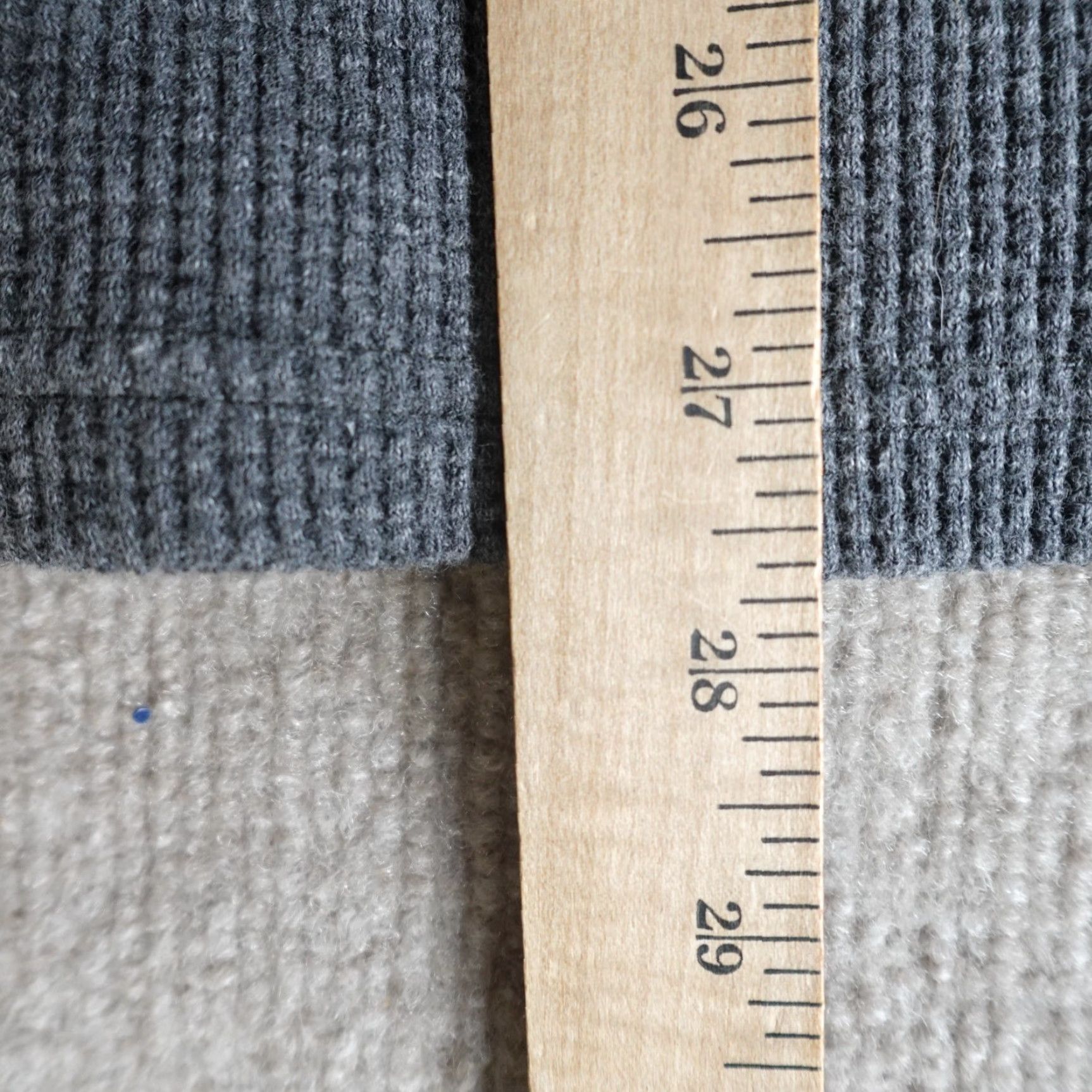 Wallace & Barnes Wallace & Barnes Mens Shirt Large Gray Waffle Thermal Henley Long Sleeve Cotton Pullover Casual 100% Cotton Size US L / EU 52-54 / 3 - 4 Thumbnail