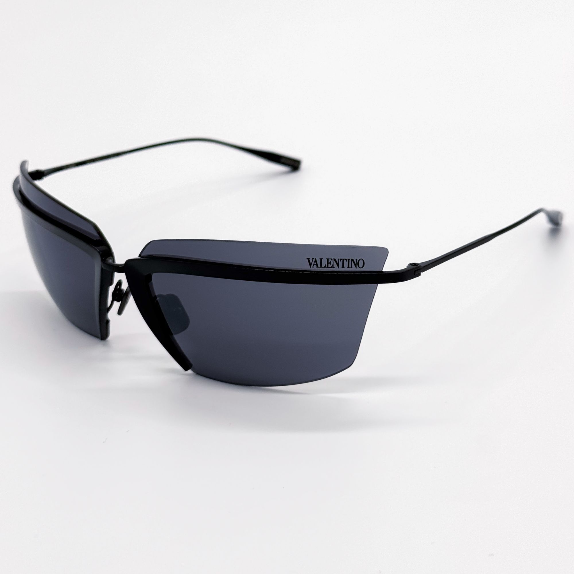 Valentino NEW VALENTINO SUNGLASSES WOMEN BLACK V-LURE VLS-130A EYEWEAR Size ONE SIZE - 8 Thumbnail