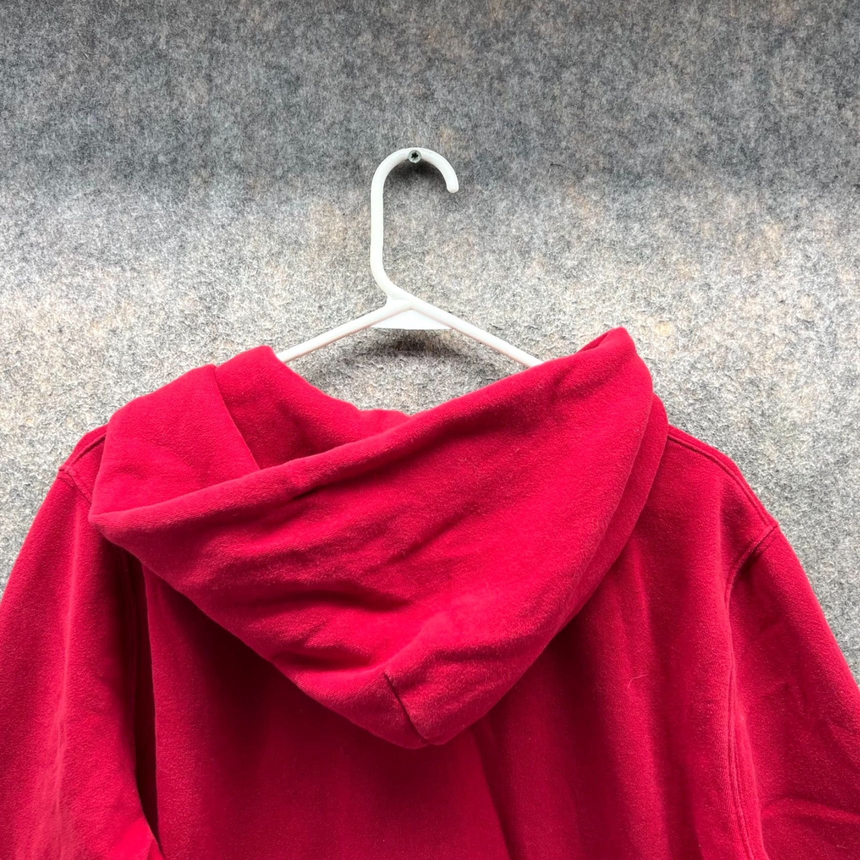 Tommy Hilfiger Tommy Hilfiger Jacket Womens XL Red Hooded Fleece Zip Casual, Workwear, Travel - Regular Fit, Falls, Winter, Spring - 80s? Size XL / US 12-14 / IT 48-50 - 2 Thumbnail