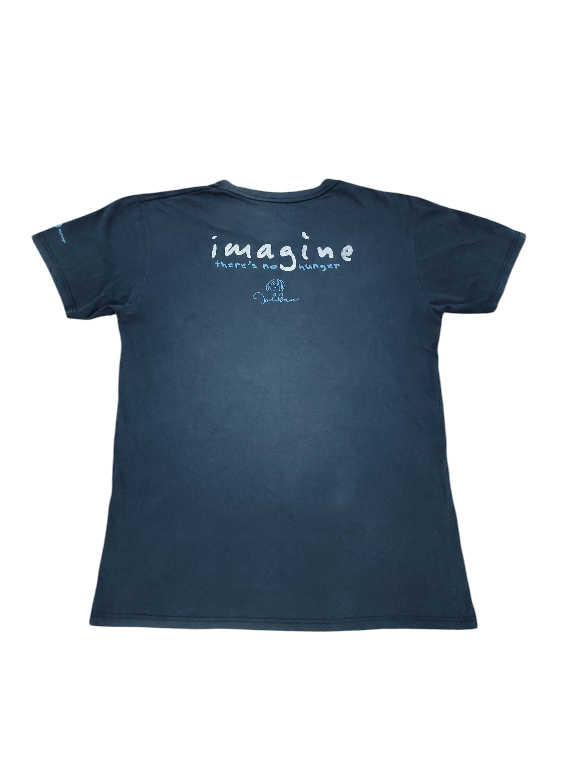 Band Tees VTG John Lennon IMAGINE Hard Rock Cafe t shirt rare Size US M / EU 48-50 / 2 - 2 Thumbnail