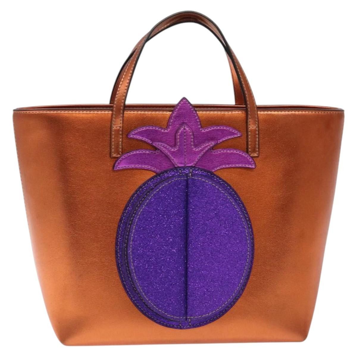 Gucci GUCCI Hand Bag Leather Bronze Size ONE SIZE - 13 Thumbnail