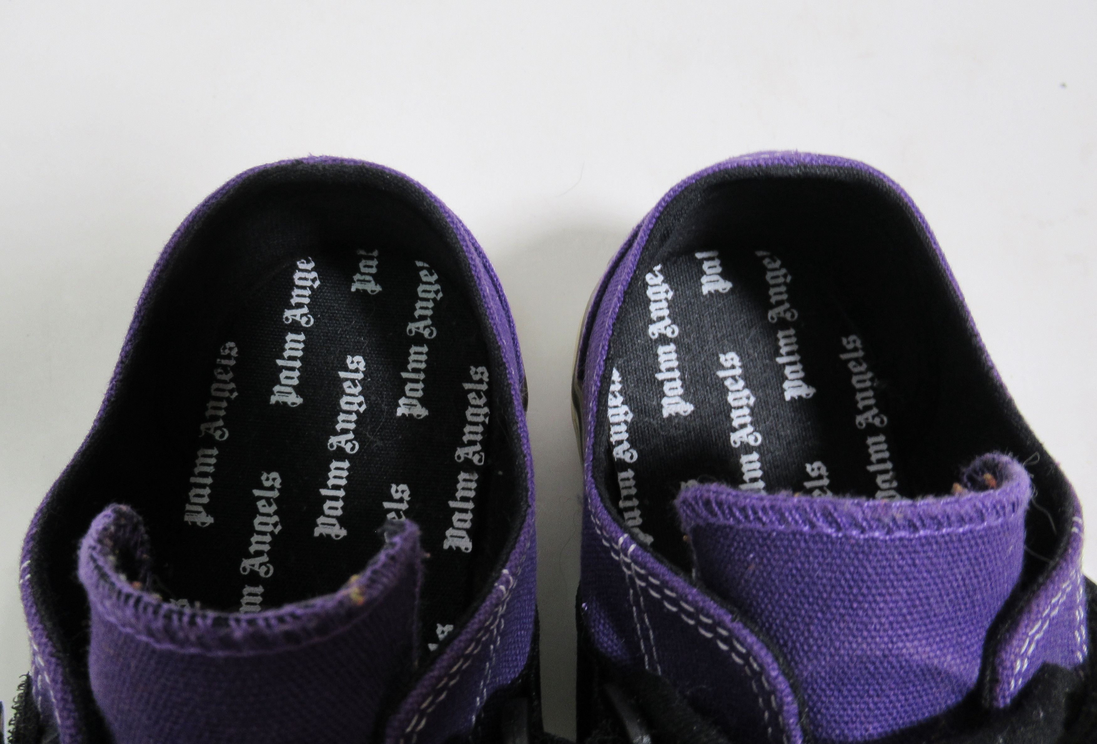 Palm Angels Palm Angels Women's Vulcanized Low Sneakers Purple Size US 10 / IT 40 - 4 Thumbnail