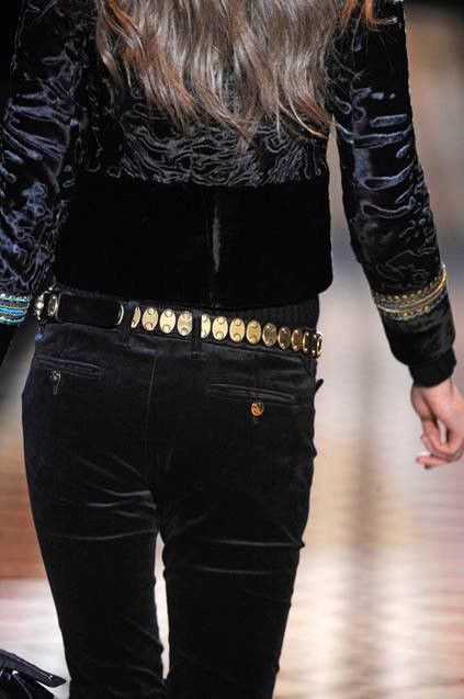 Gucci GUCCI Archive F/W 2008 Velvet Stirrup Pants – Size IT 38 Size 26" / US 2 / IT 38 - 12 Thumbnail