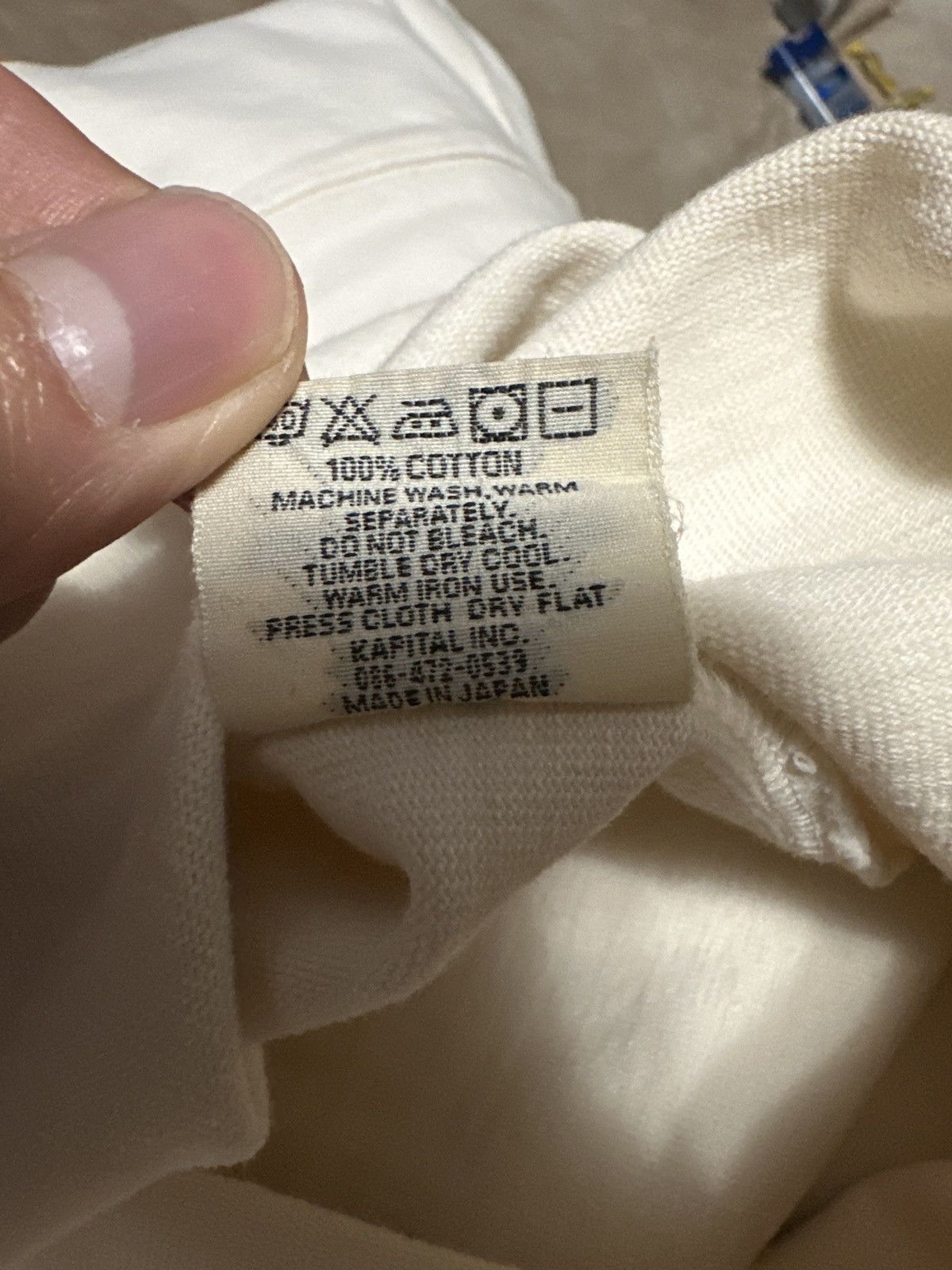 Kapital College Numbered Football Prisoner repairs distressed tee Size US L / EU 52-54 / 3 - 12 Thumbnail