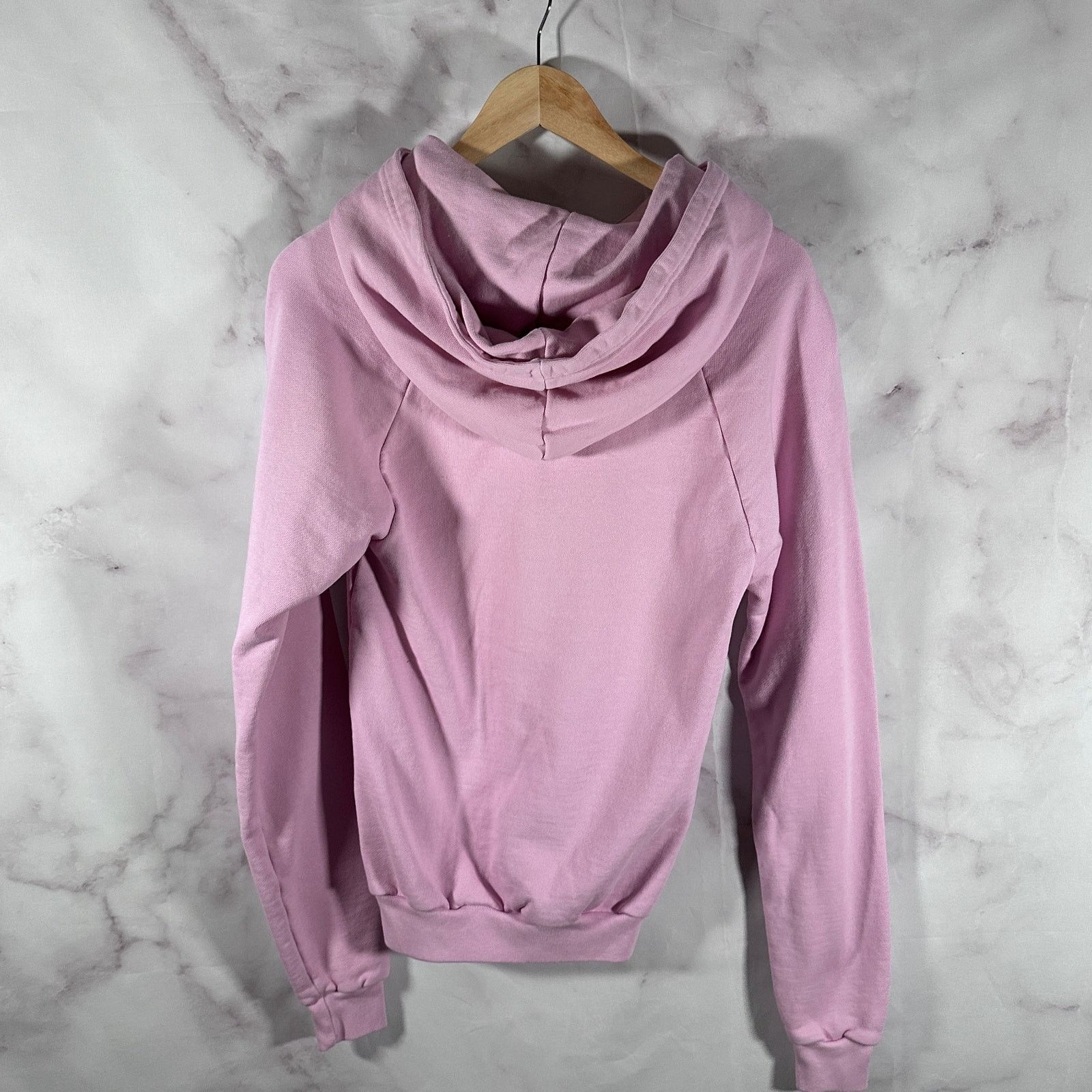Los Angeles Apparel Pink Pullover Hoodie Size XS / US 0-2 / IT 36-38 - 3 Thumbnail