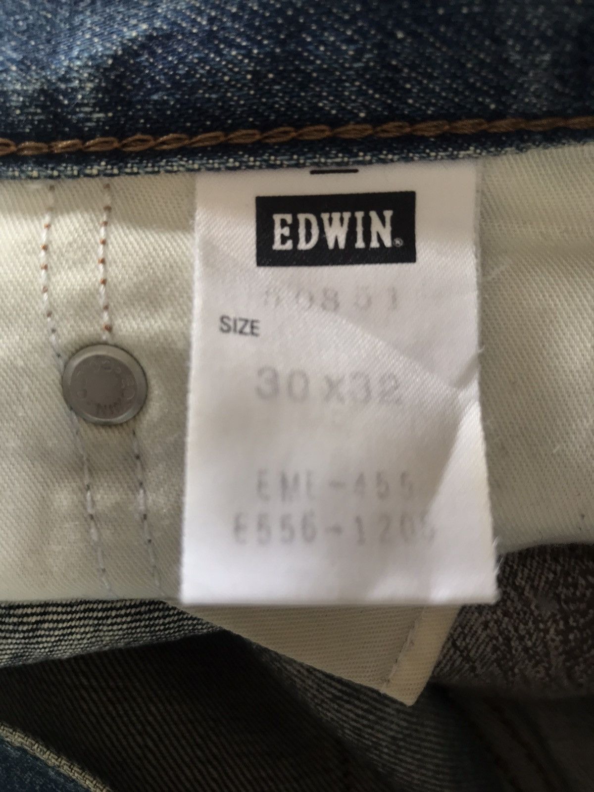 If Six Was Nine Edwin Miss 503 Flared Distressed Size US 28 / EU 44 - 13 Thumbnail