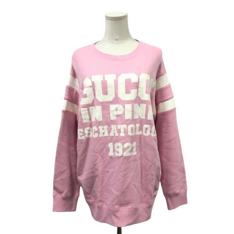 Gucci Gucci Pink Eschatology Sweatshirt Size M Size M / US 6-8 / IT 42-44 - 1 Thumbnail