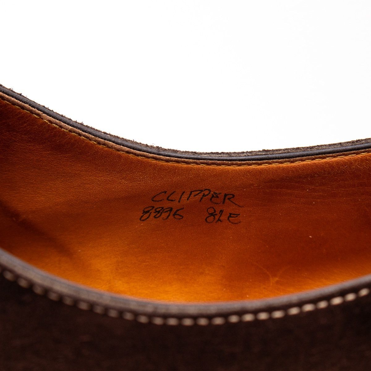 John Lobb John Lobb Clipper Suede Three-Eyelet Derby Shoes Size:US9.5E Size US 9.5 / EU 42-43 - 10 Thumbnail