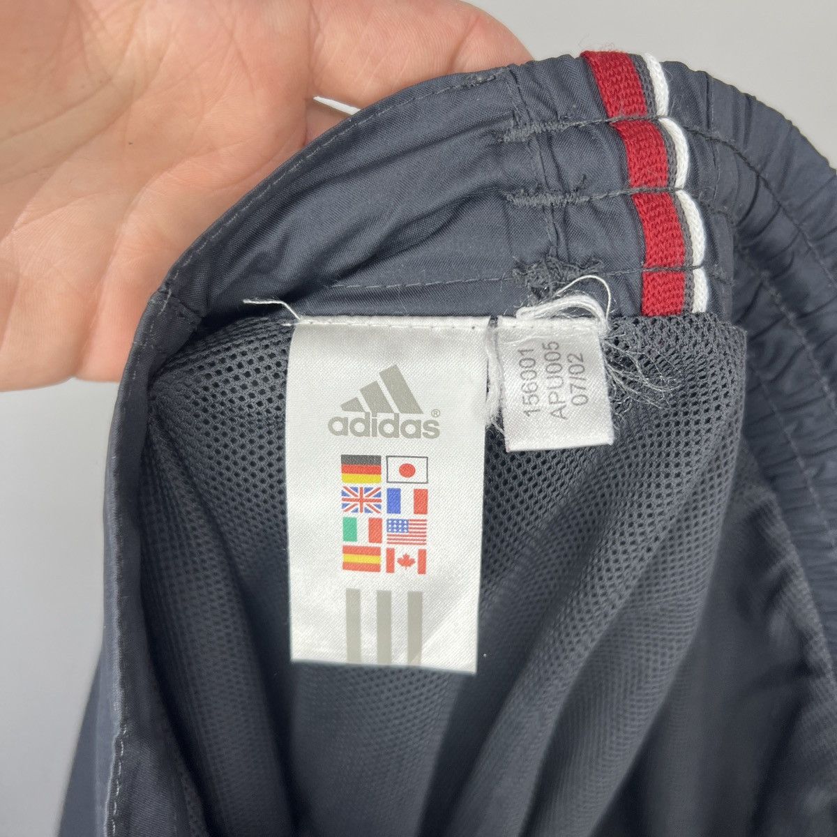 Adidas × Vintage Vintage Style Y2K Adidas Wide Track Pants Size US 32 / EU 48 - 9 Thumbnail