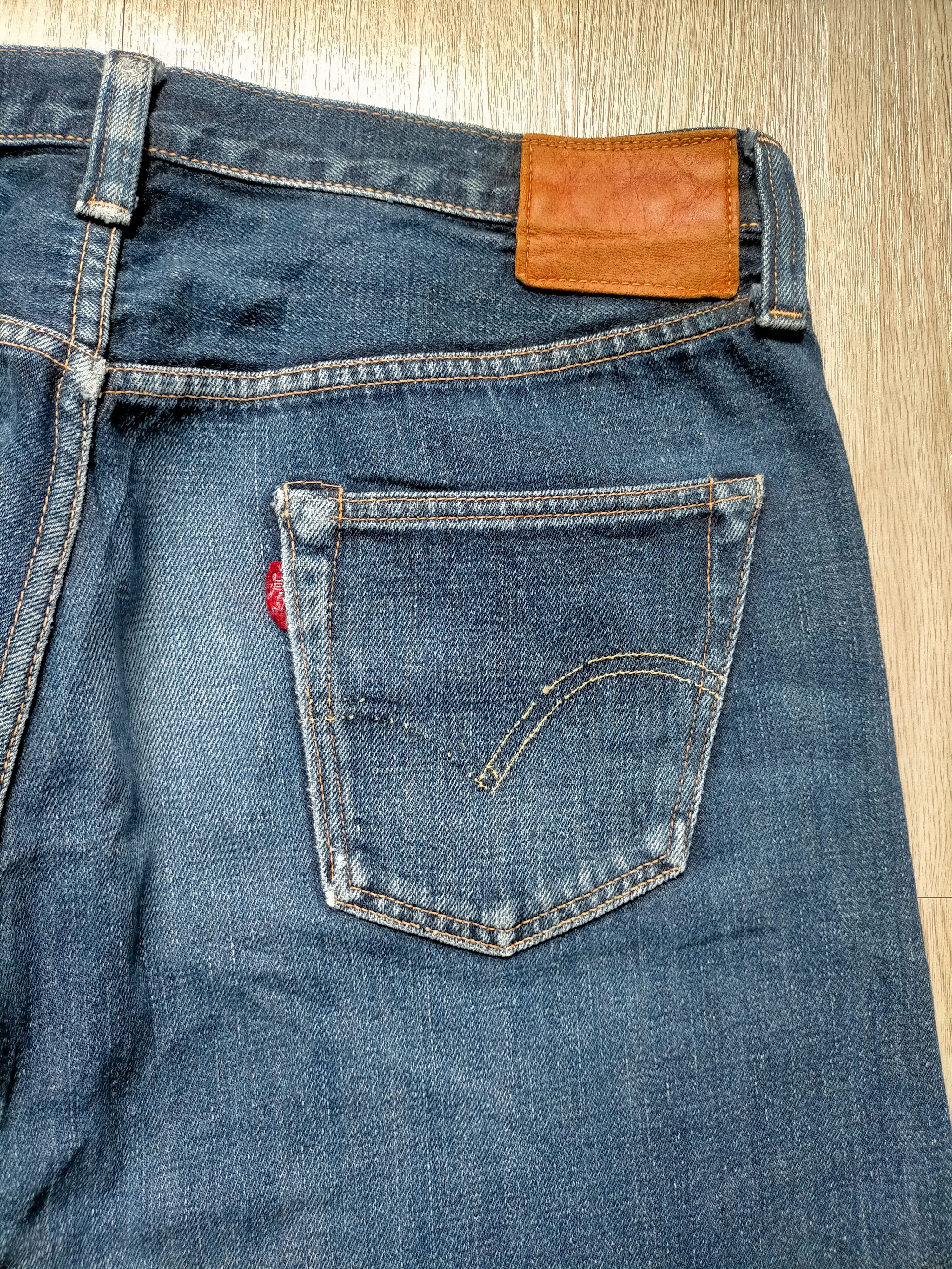 Levi's Vintage Clothing Vintage Levis 501xx Big E Selvedge Jeans Size US 35 - 14 Thumbnail