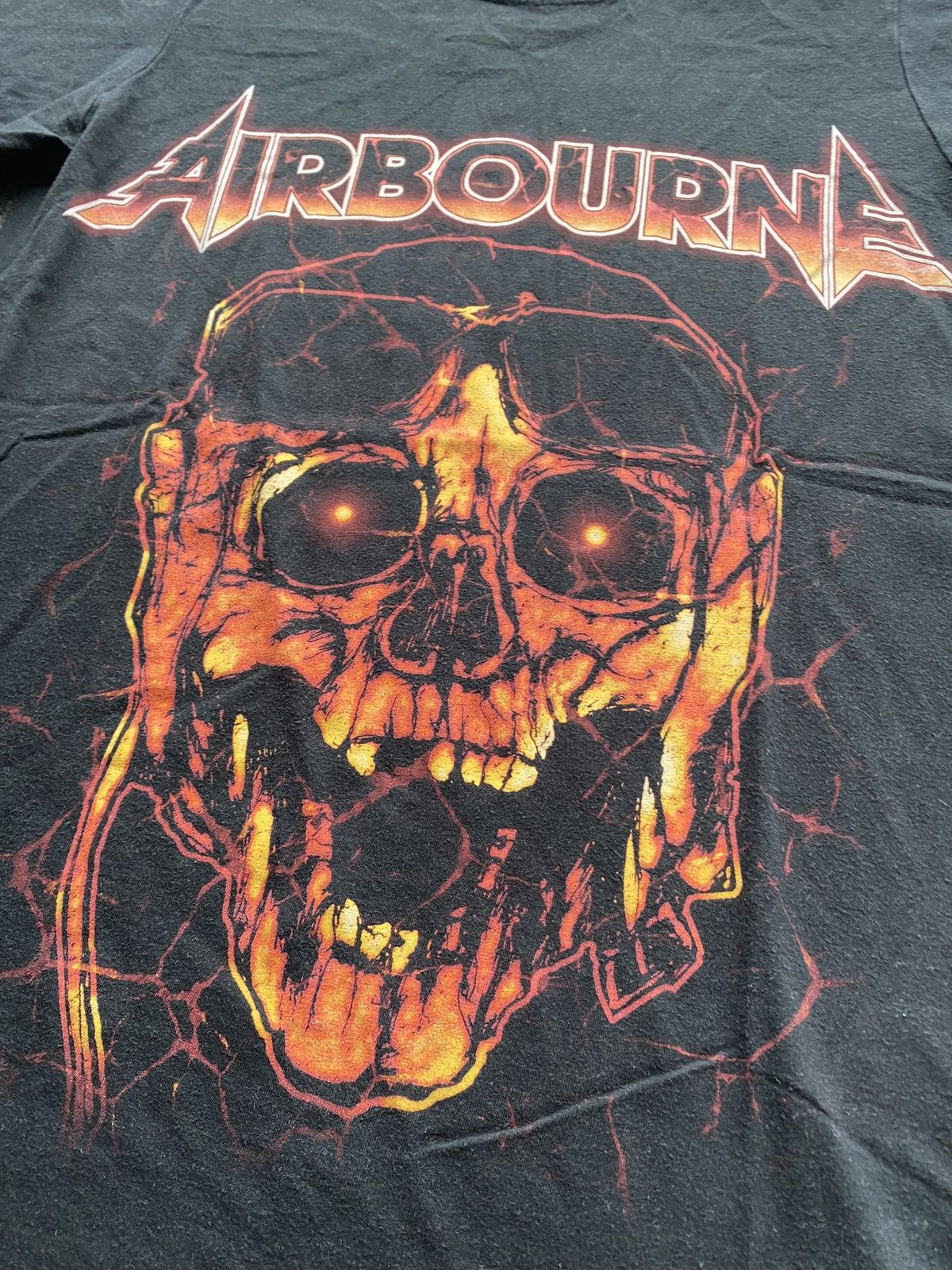 Gildan 🔥Airbourne metal punk band wom tee s sexy freak Size S / US 4 / IT 40 - 2 Thumbnail