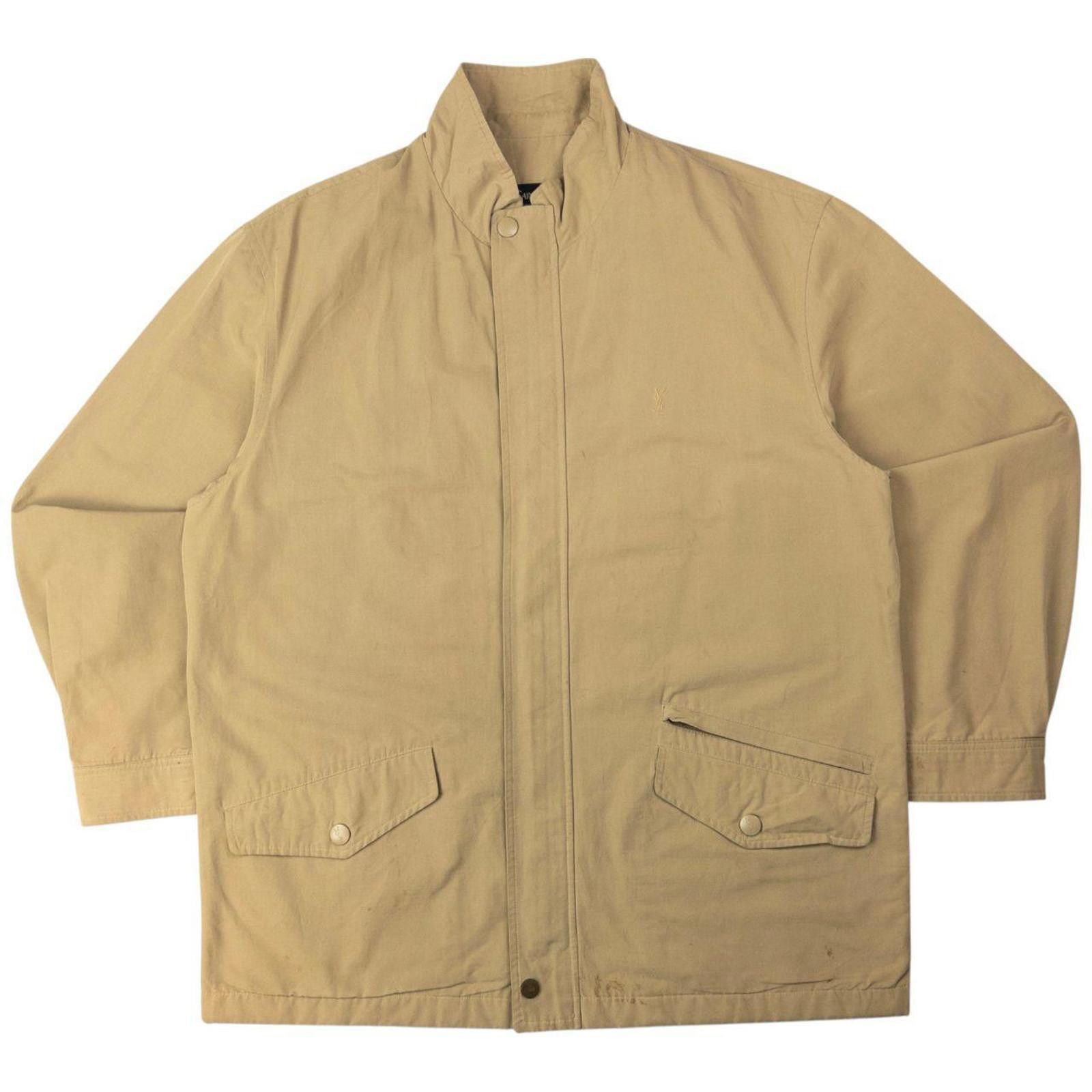 Yves Saint Laurent Vintage YSL Yves Saint Laurent Zip Up Jacket Size M Size US M / EU 48-50 / 2 - 1 Thumbnail