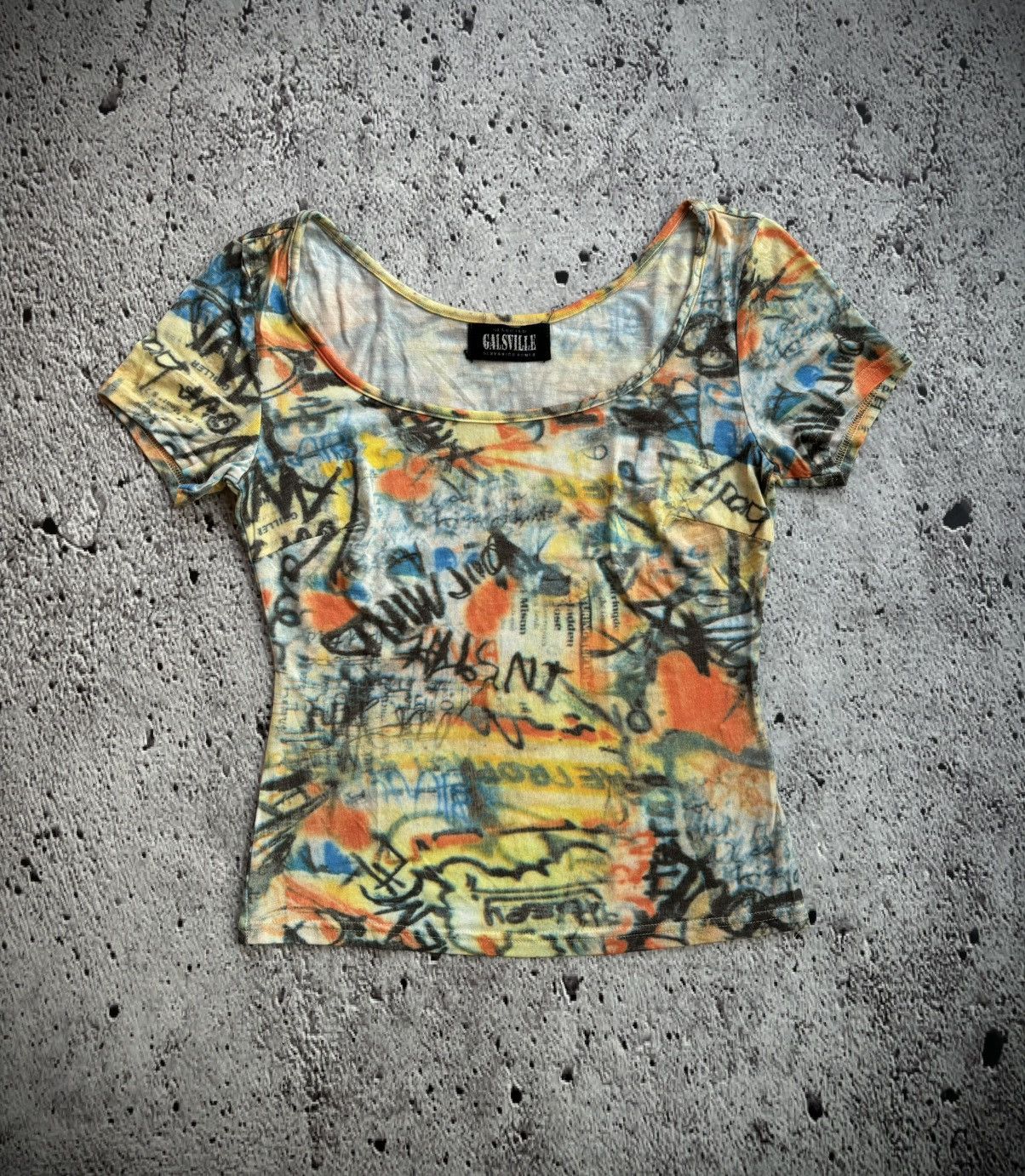 Y2k opium galsville tshirt