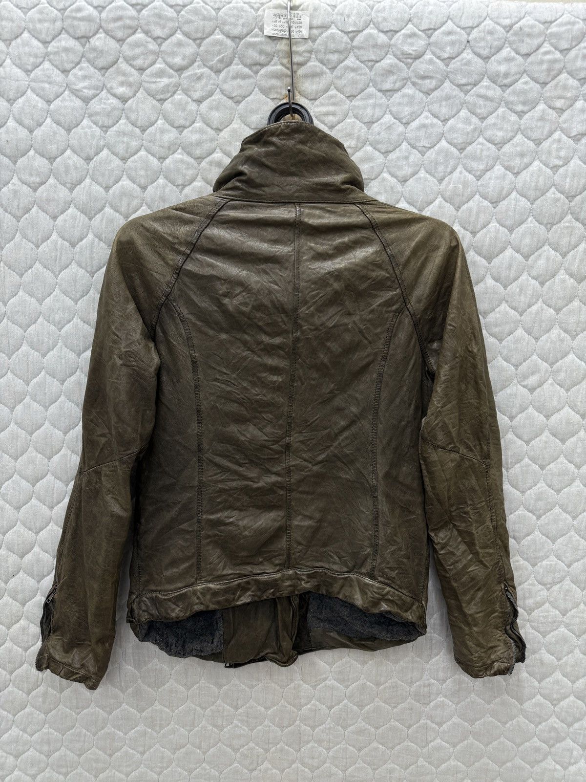 Giorgio Brato 💥🔥💥STEALS GIORGIO BRATO ORGANIC EDITION LEATHER GHOST JACKET Size S / US 4 / IT 40 - 19 Thumbnail