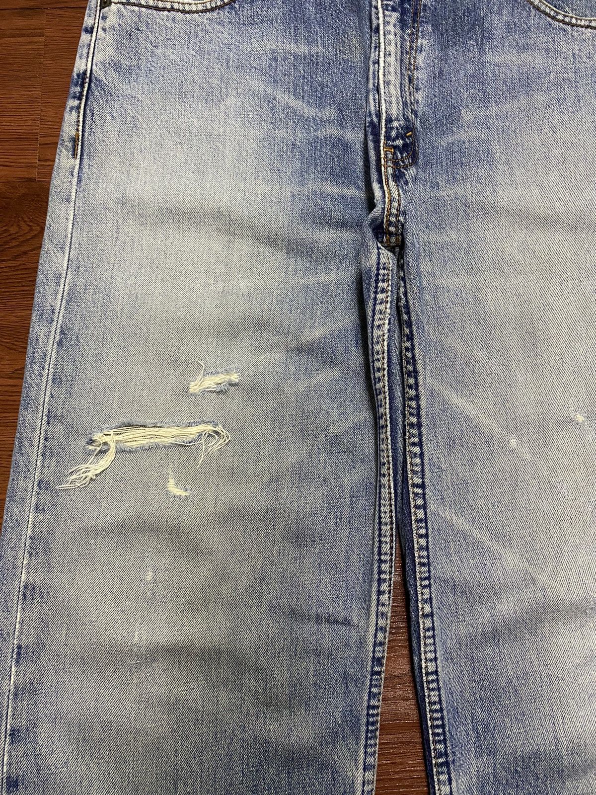 Levi's Vintage Clothing Vintage Levis503 80’s Faded Wash Distressed Loose Jeans Size US 36 / EU 52 - 7 Thumbnail