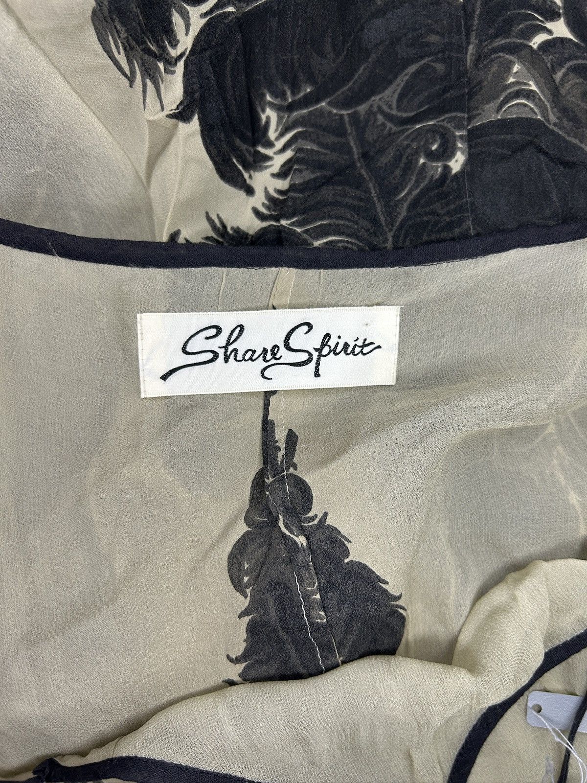Share Spirit Homme Share Spirit Feather Print Dress Size XS / US 0-2 / IT 36-38 - 6 Thumbnail
