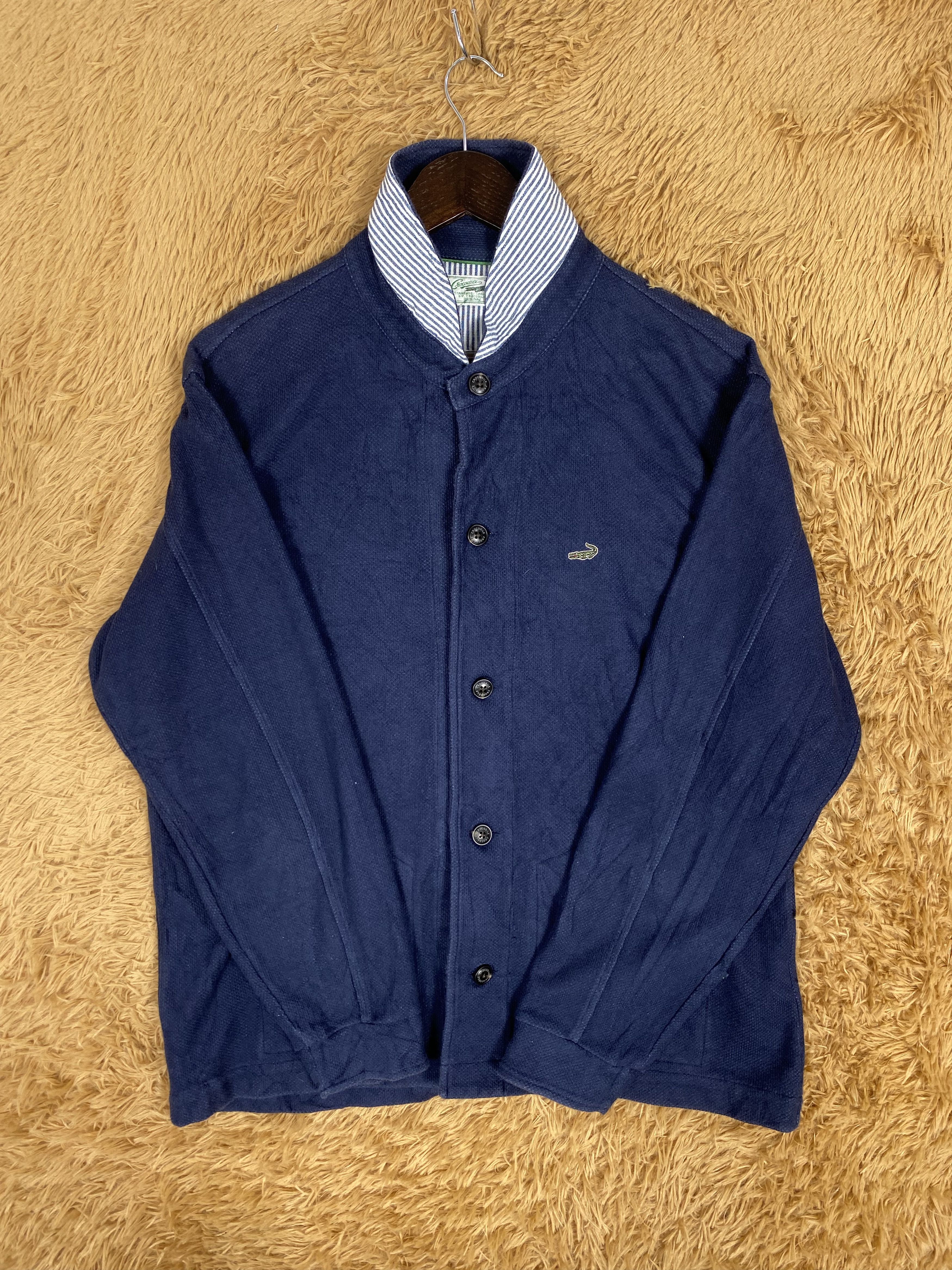 Japanese Brand Vintage Crocodile Button Sweatshirts PS0168 Size US L / EU 52-54 / 3 - 3 Thumbnail