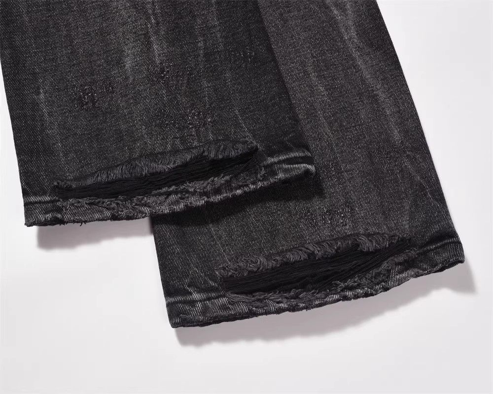 Japanese Brand × Jean Distressed washed men's retro casual ripped bootcut denim Size US 32 / EU 48 - 6 Thumbnail
