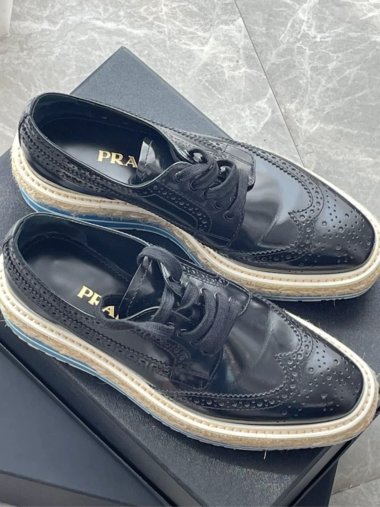 Prada Prada Women's Runway Platform Shoes Size US 5 / IT 35 - 1 Thumbnail
