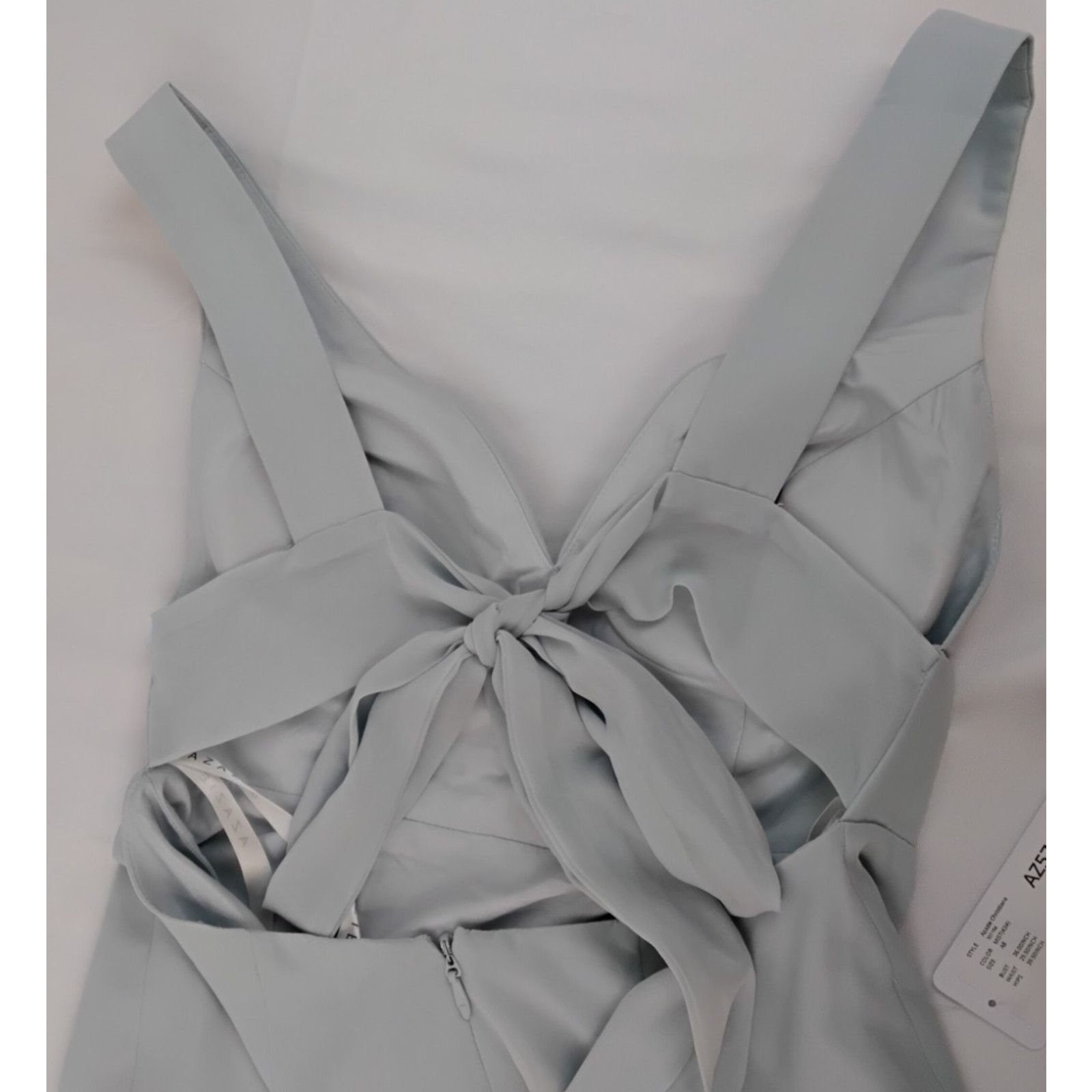 Other Azazie Christina Dress Women's A8 Mist Blue Formal Dress NWT Size M / US 6-8 / IT 42-44 - 7 Thumbnail