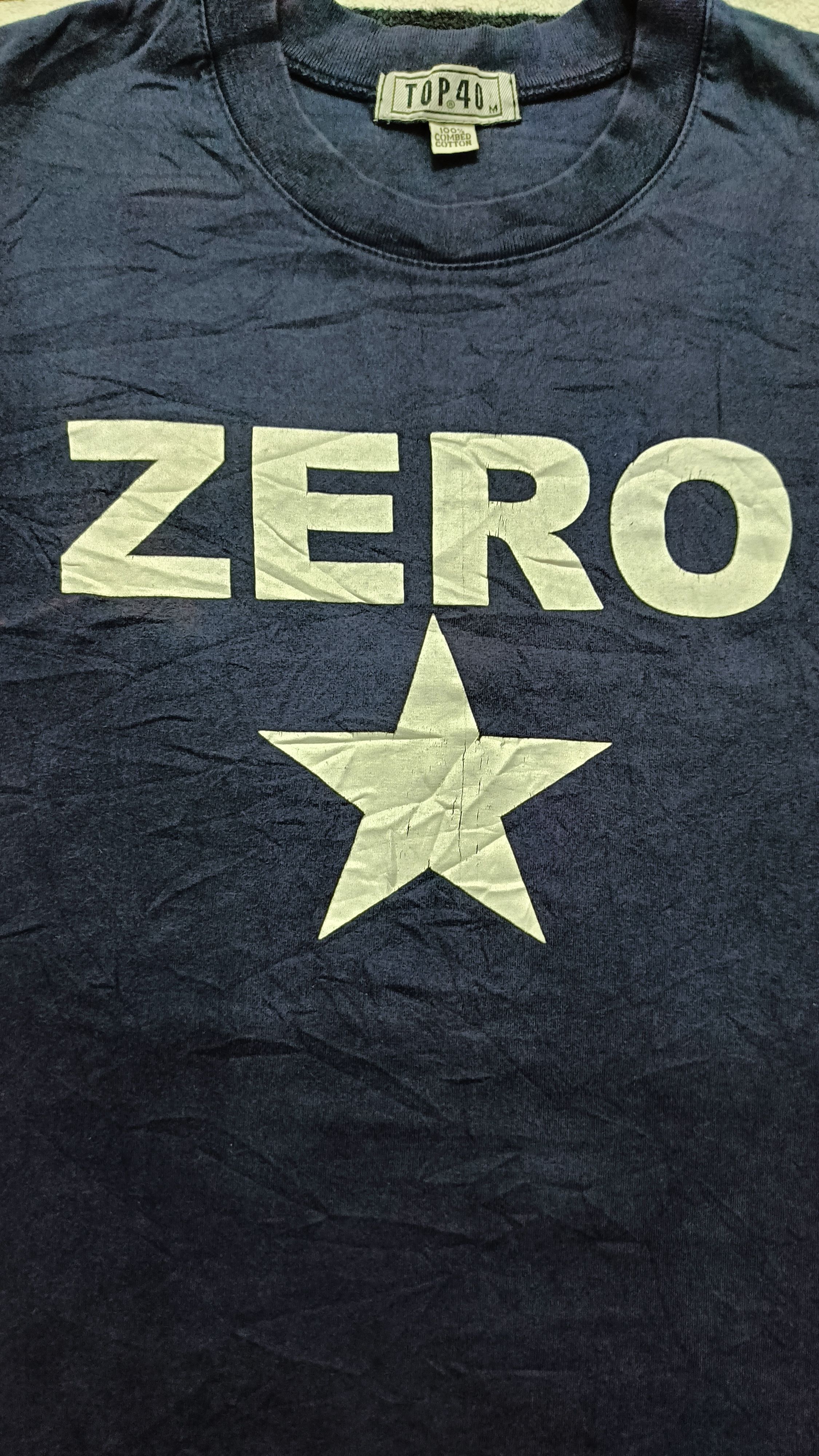 Band Tees 🔥🔥 Rare Vintage 90s Band Smashing pumpkins Zero Tee Size US M / EU 48-50 / 2 - 3 Thumbnail