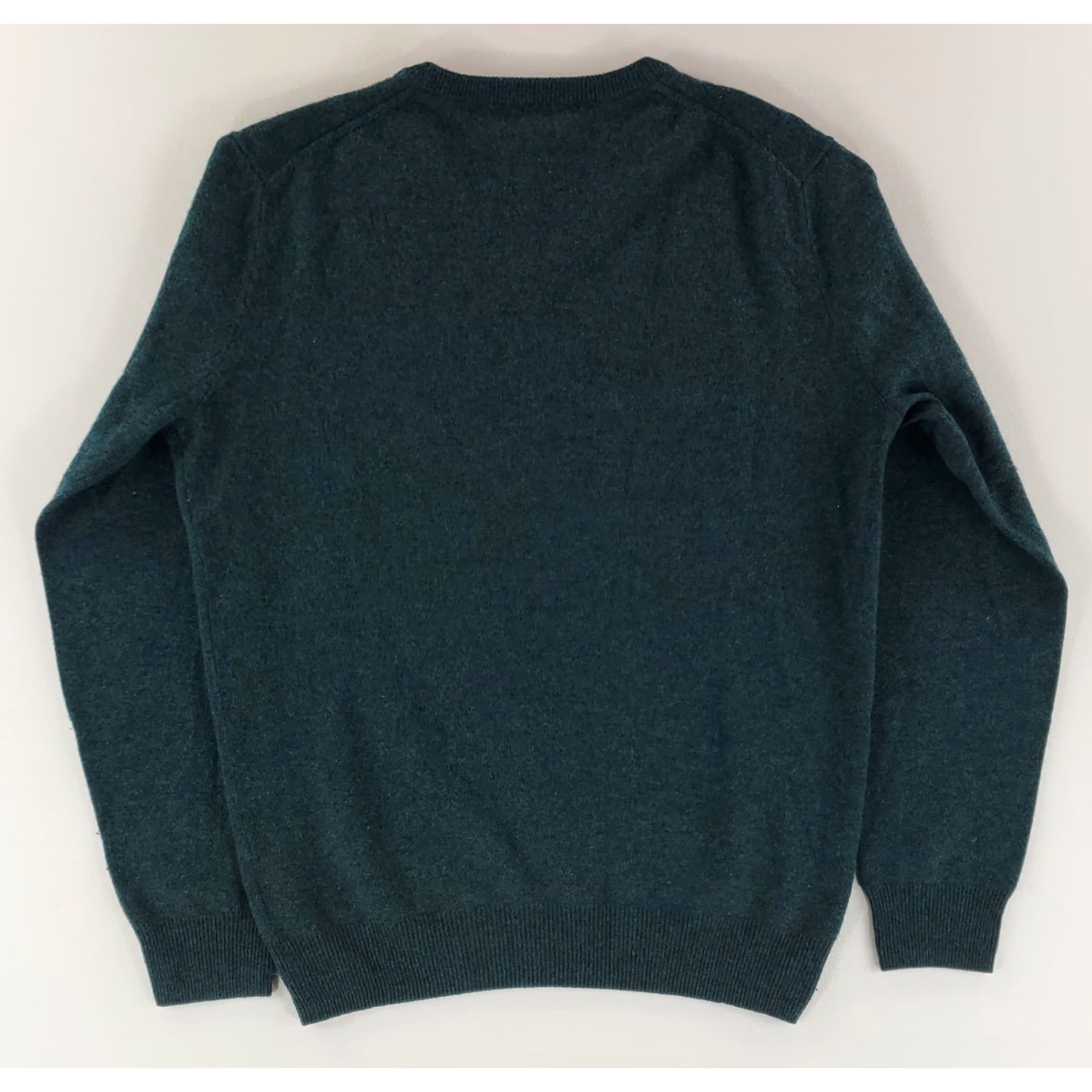 J.Crew **J.CREW MEN'S REGULAR FIT CASHMERE V-NECK BLUE-GREEN PULLOVER** User: J.CREW MEN'S REGULAR FIT CASHMERE V-NECK GREEN PULLOVER Size US M / EU 48-50 / 2 - 4 Thumbnail