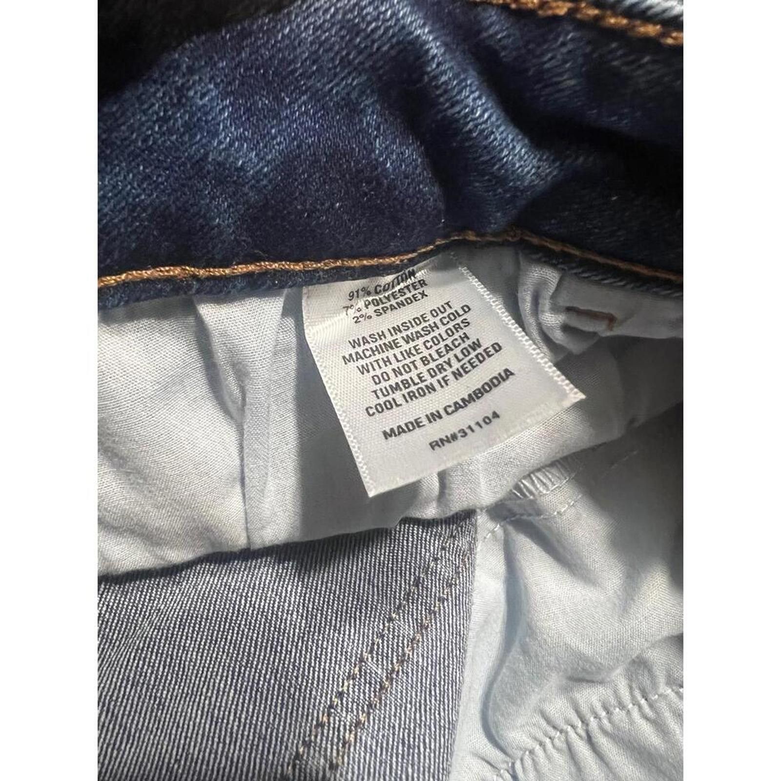 Cosmic Wonder Wonderly Jeans High-Rise Flare 8R Blue 33in Frayed Hem Boho Size 30" / US 8 / IT 44 - 8 Thumbnail