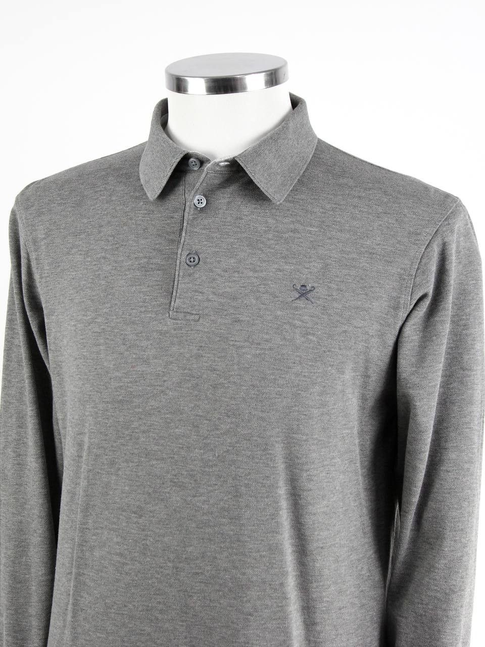 Hackett HACKETT LONDON Long sleeve polo with logo Size US L / EU 52-54 / 3 - 4 Thumbnail