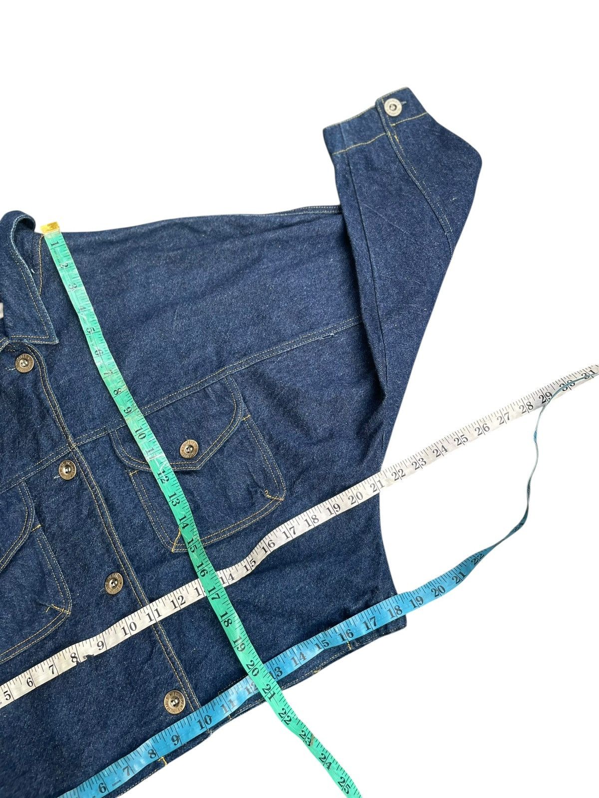 Japanese Brand Pink Coconut Crop Top Denim Jacket Size L / US 10 / IT 46 - 10 Thumbnail