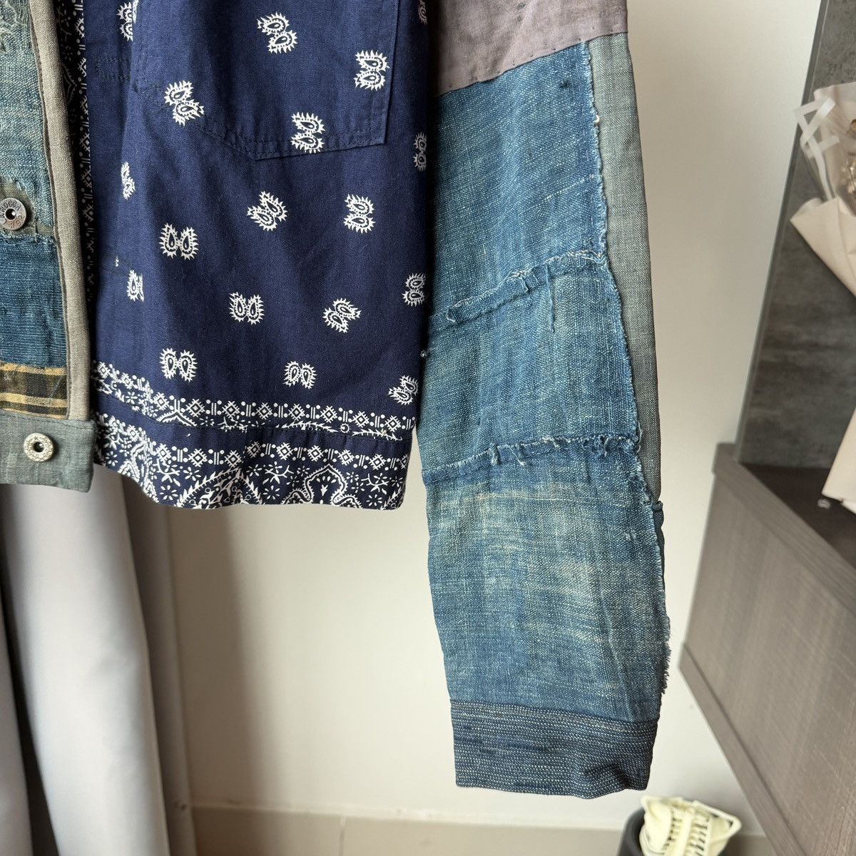 Other Boro Bandana Trucker Jacket with Embroidery Size US M / EU 48-50 / 2 - 8 Thumbnail