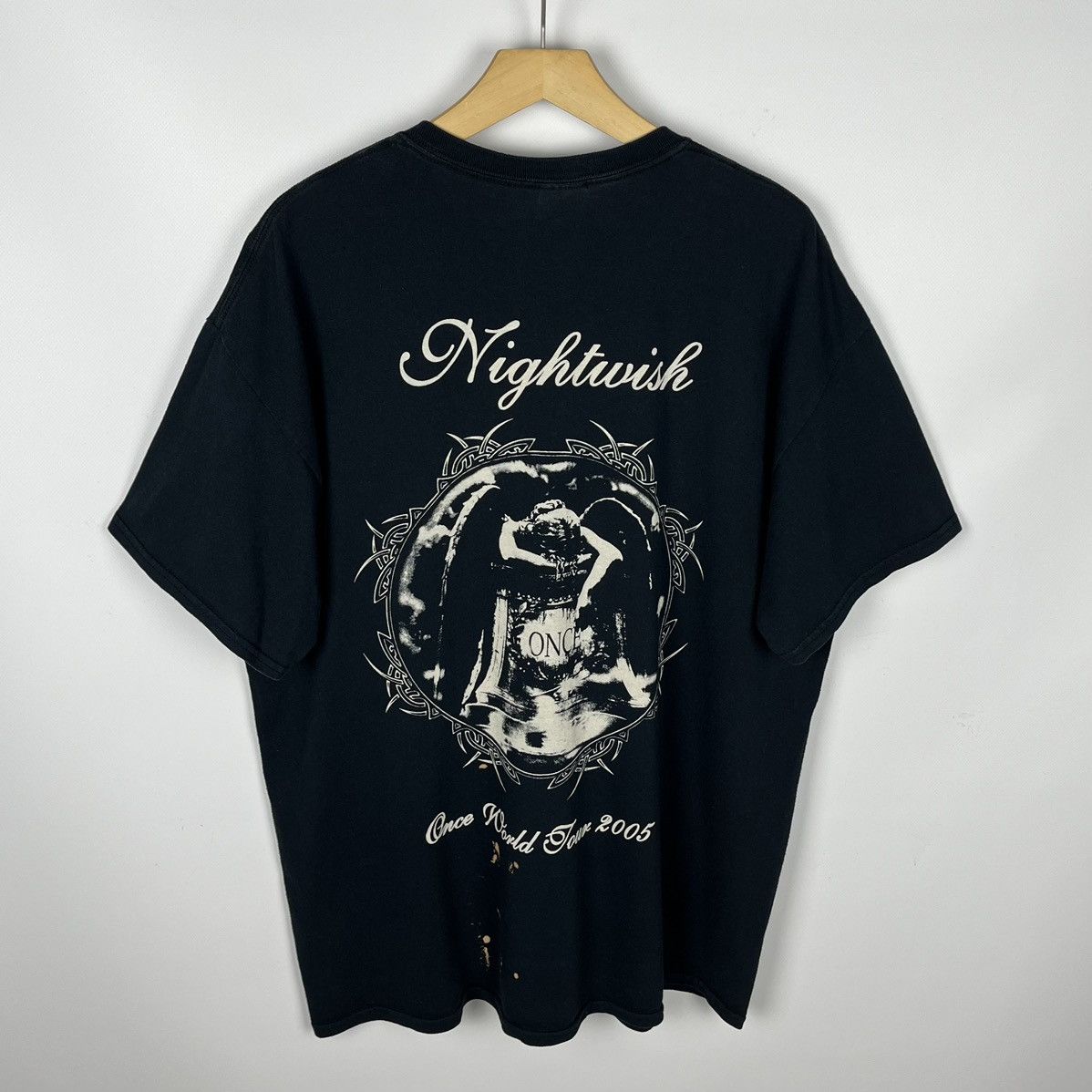 Band Tees Vintage Nightwish rock band once world tour tee 2005 Size US XL / EU 56 / 4 - 14 Thumbnail