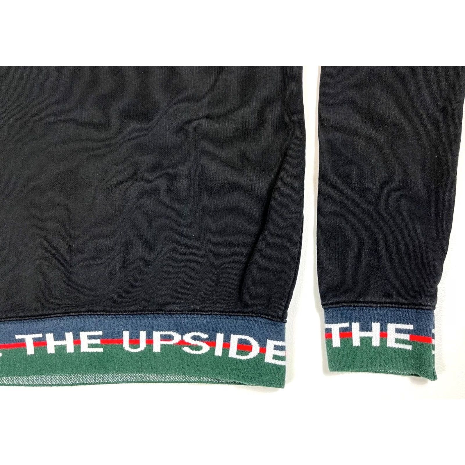 The Upside THE UPSIDE Women's Crewneck Sweatshirt Kangaroo Pocket Sz 6 Black 100% Cotton Activewear Pullover Shirt Womens Size M / US 6-8 / IT 42-44 - 5 Thumbnail