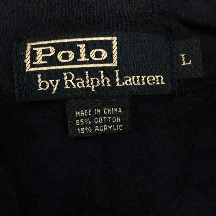 Polo Ralph Lauren Vtg POLO RALPH LAUREN Small Pony Sweater Sweatshirt Jacket Size US L / EU 52-54 / 3 - 7 Thumbnail