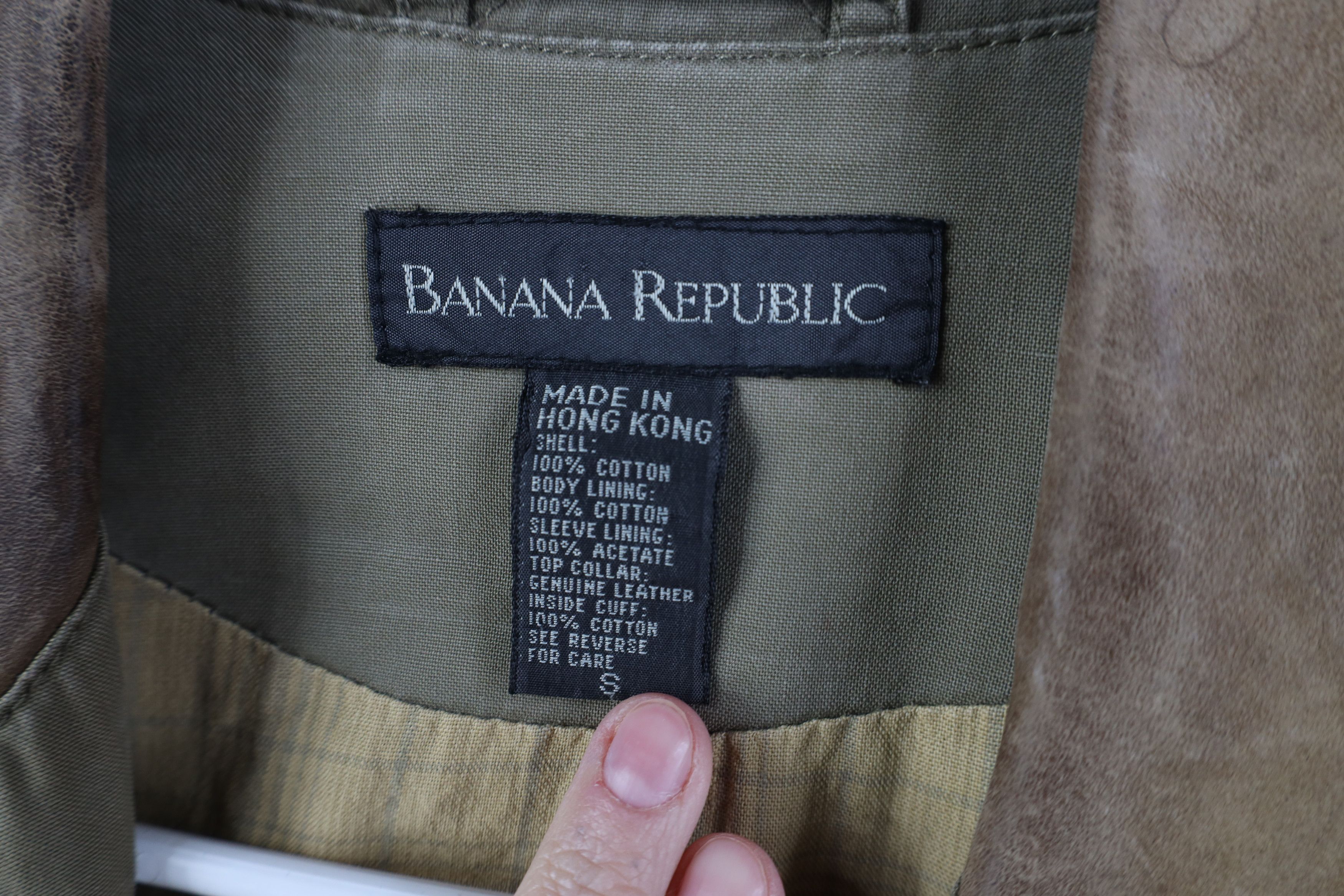 Banana Republic Vintage 90s Banana Republic Safari Chore Barn Jacket Beige Size US S / EU 44-46 / 1 - 11 Thumbnail