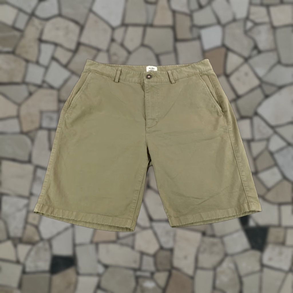 Flint And Tinder Flint And Tinder Shorts Mens 33 Khaki Beige Canvas Chino Flex Work Pockets Stretch Inseam 9in Casual Size US 36 / EU 52 - 1 Thumbnail